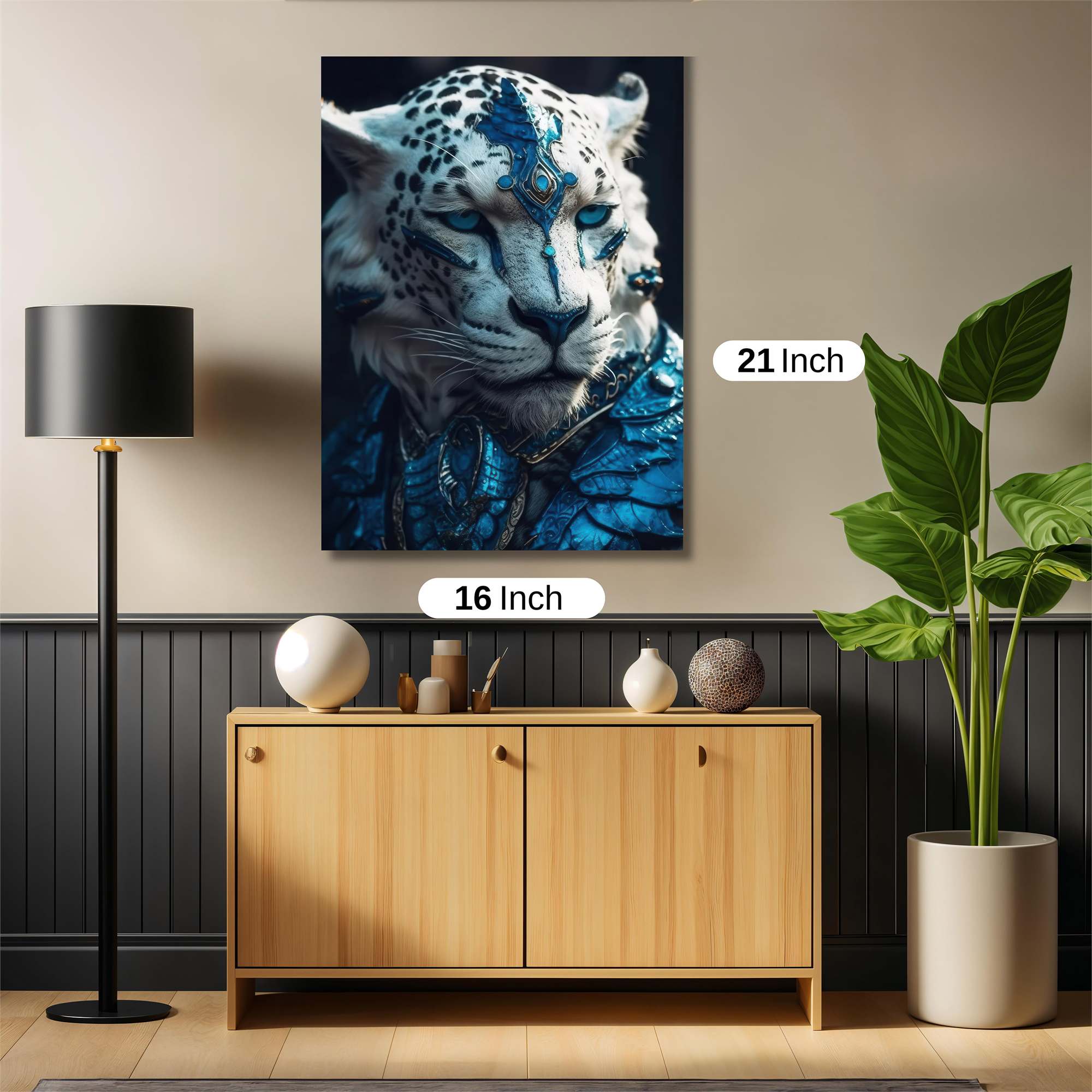 Leopard Enigma Safe Wall Magnetic / M