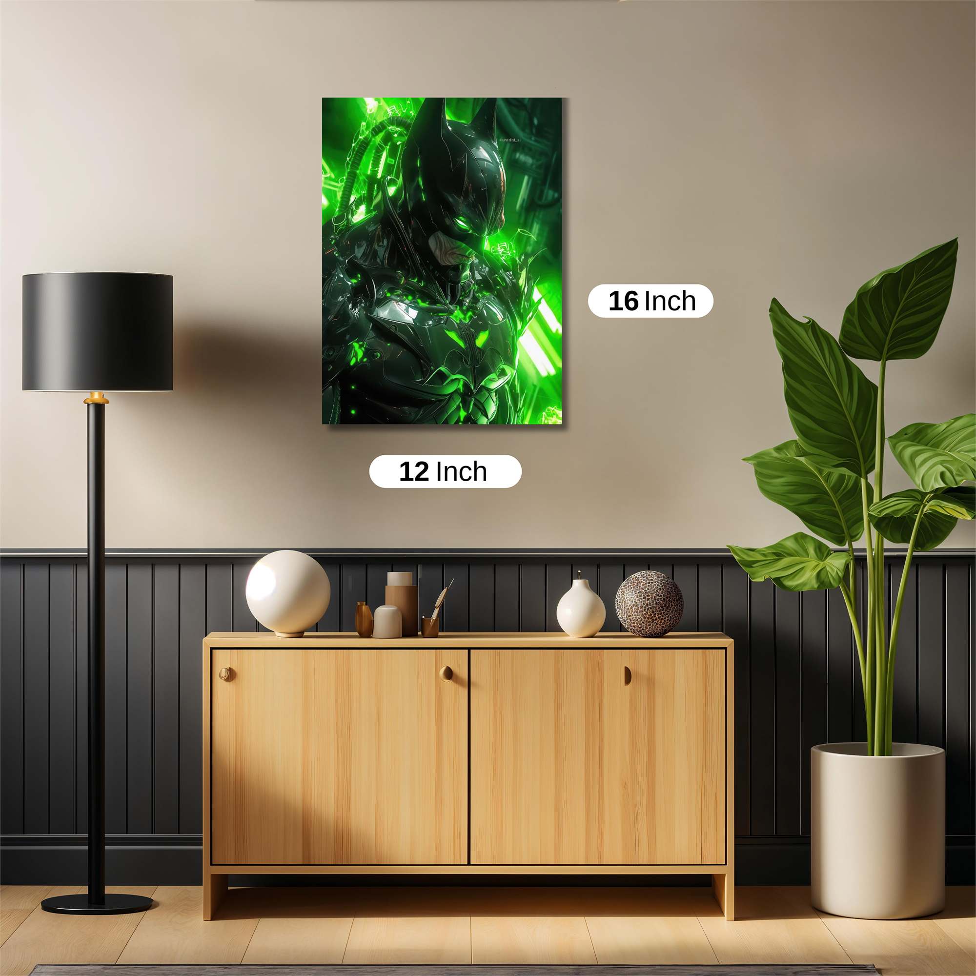 Batman Radiant Safe Wall Magnetic / M