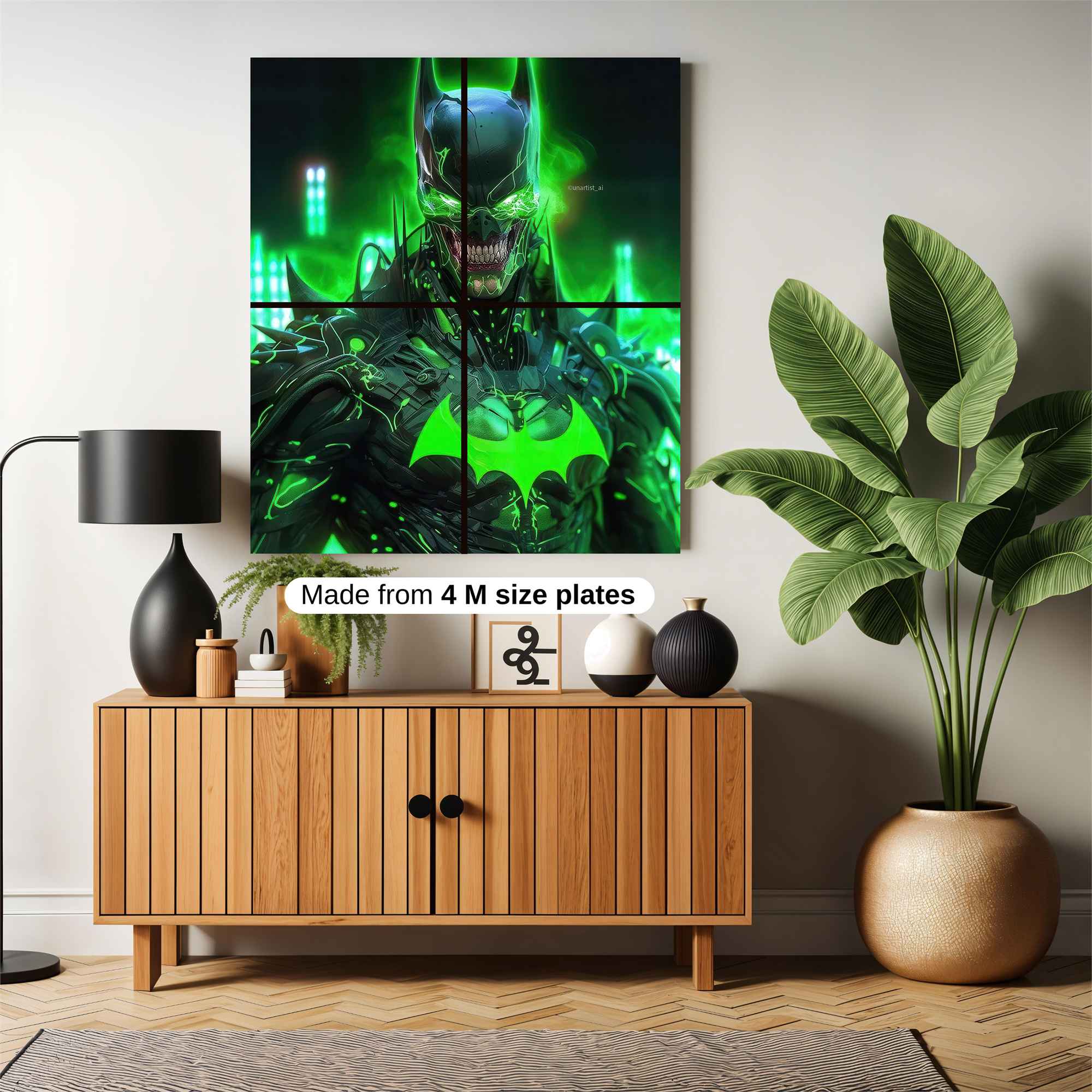 Venomized Batman Safe Wall Magnetic / M
