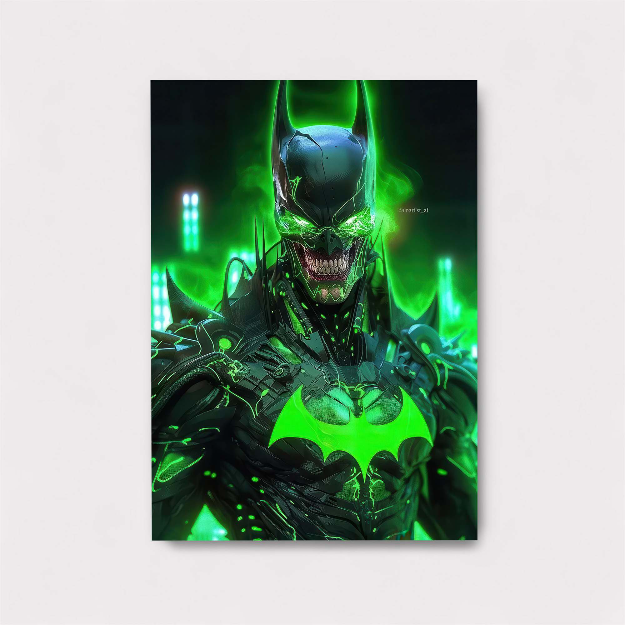 Venomized Batman Safe Wall Magnetic / M