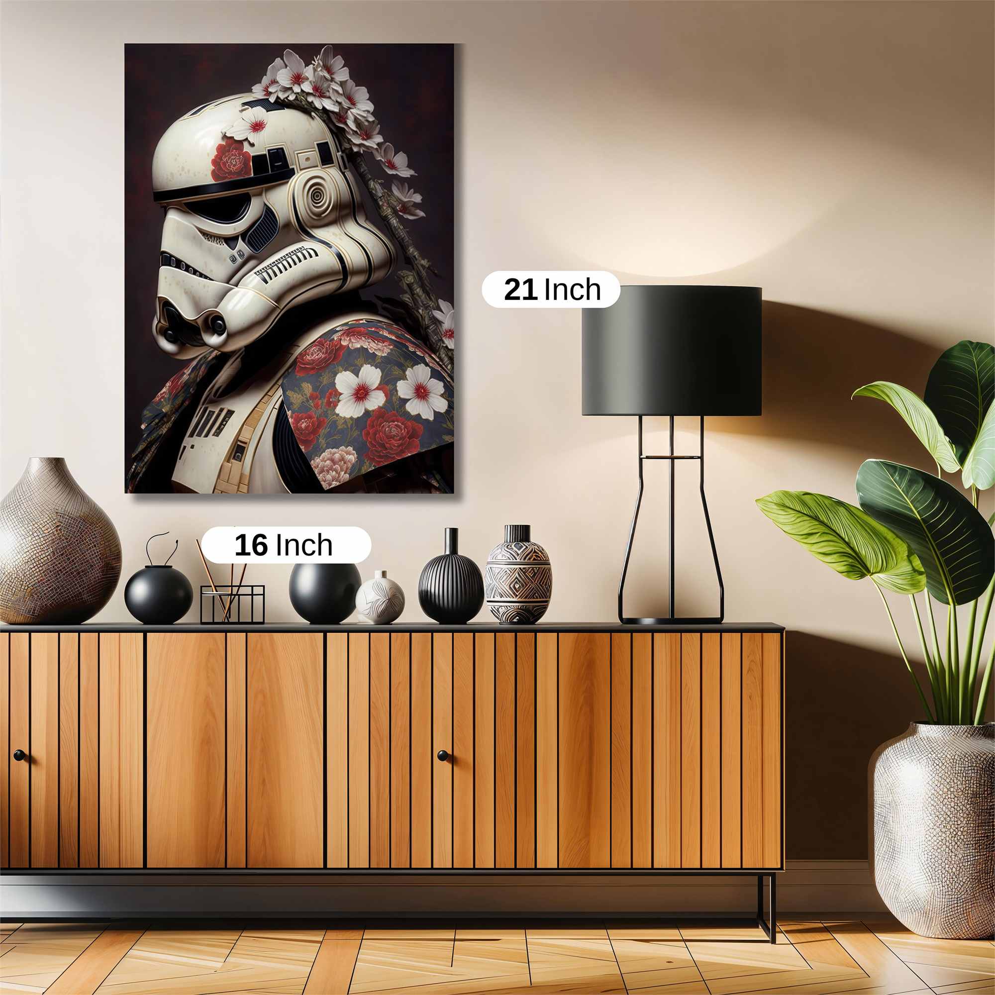 Trooper Blossom Safe Wall Magnetic / M