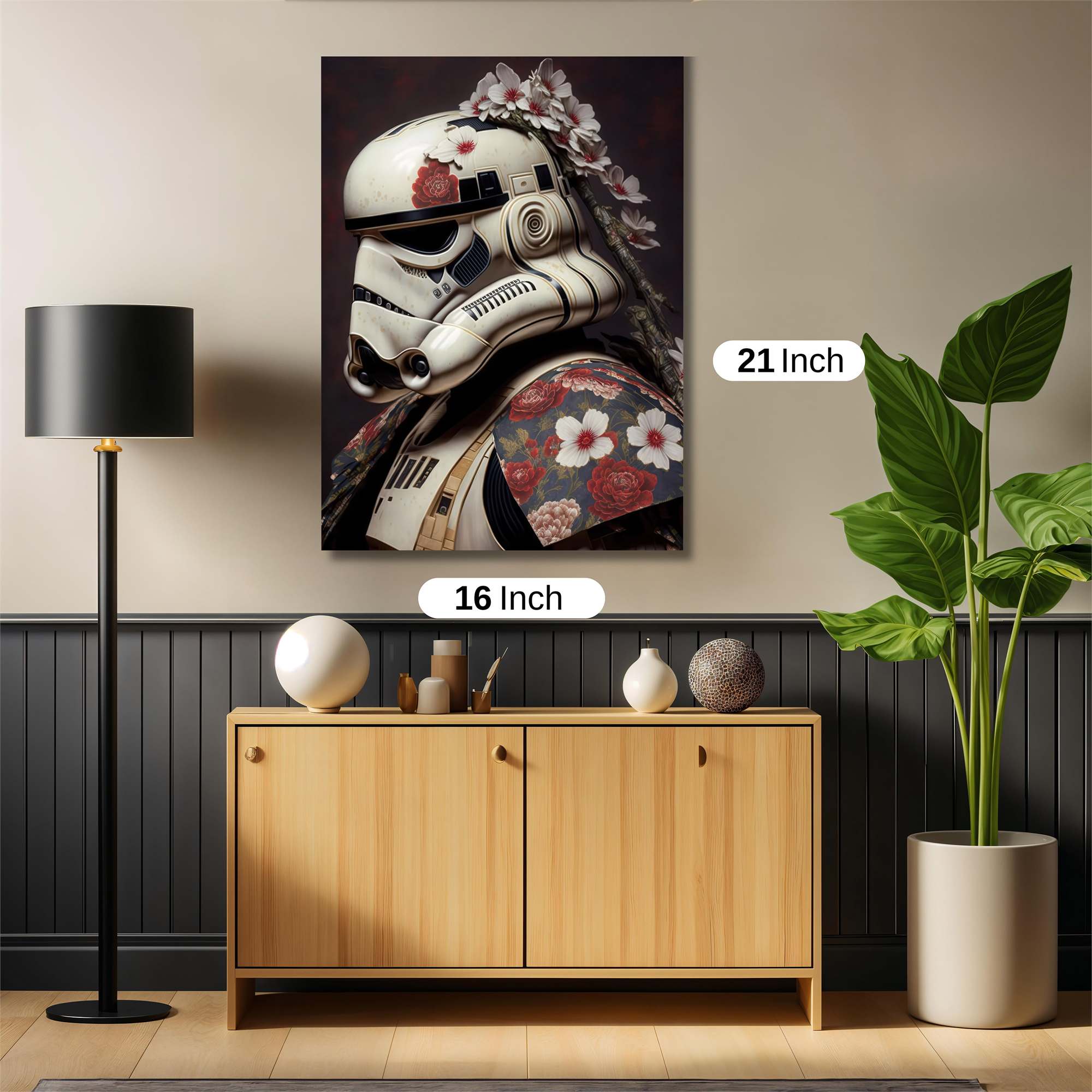 Trooper Blossom Safe Wall Magnetic / M