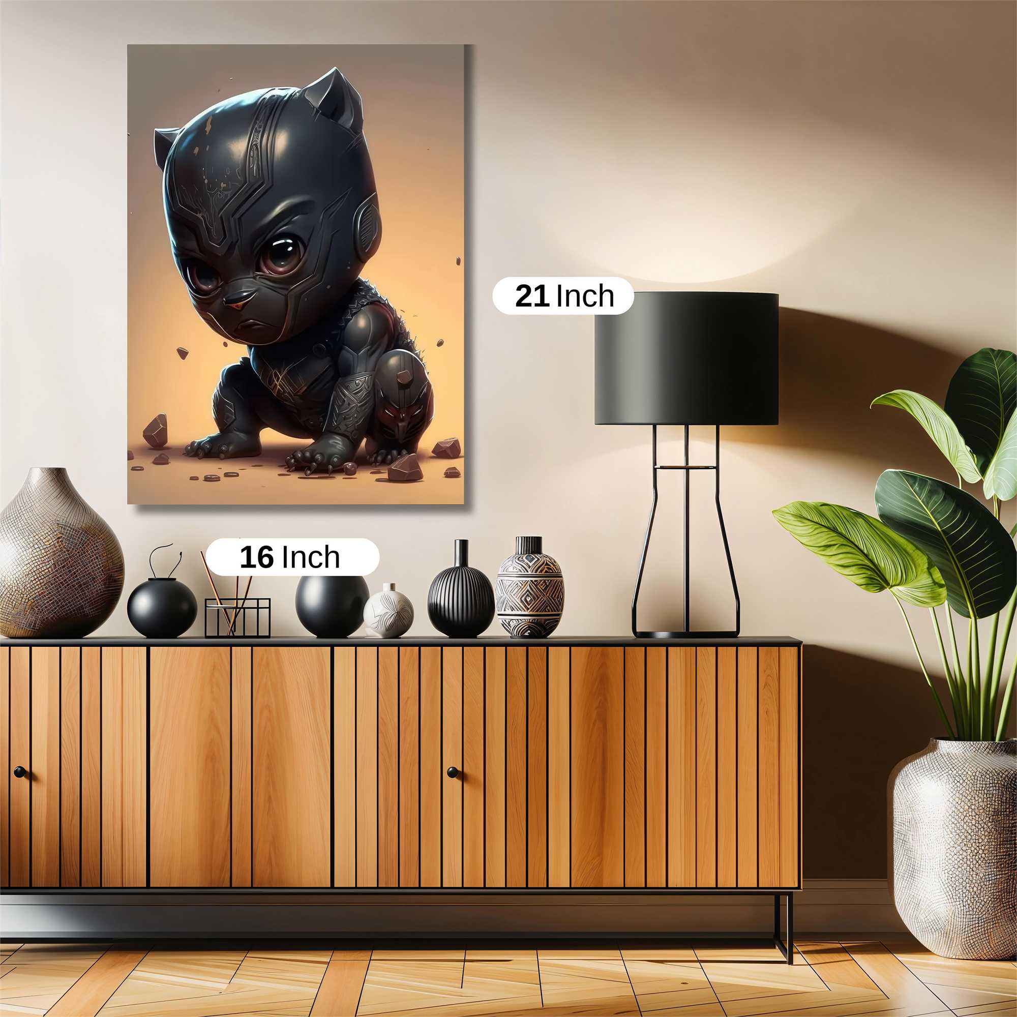 Panther Cub Safe Wall Magnetic / M