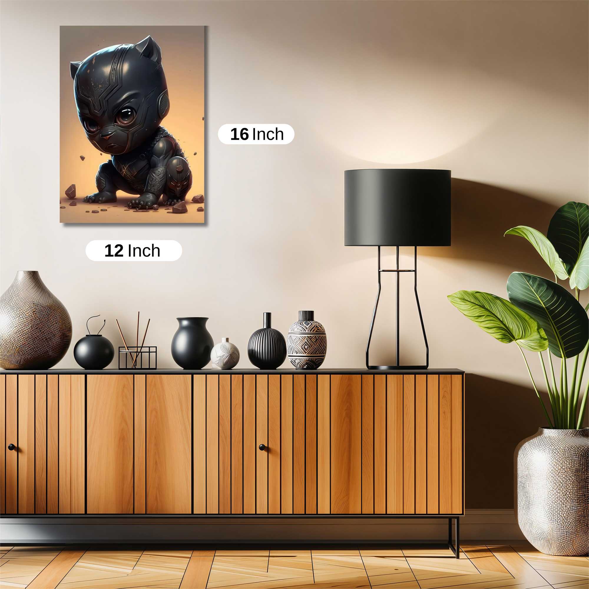 Panther Cub Safe Wall Magnetic / M