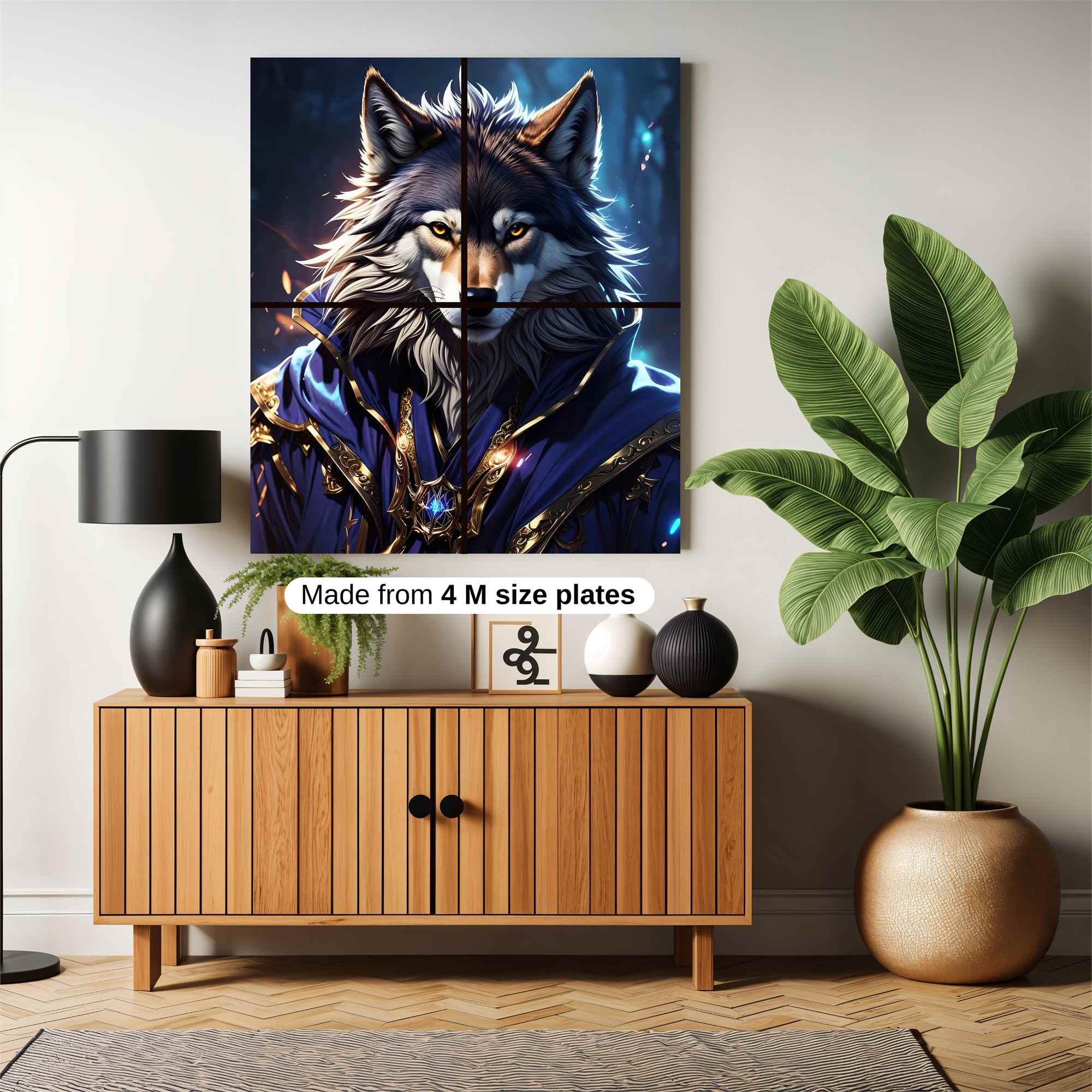 Wolf Enigma Safe Wall Magnetic / M