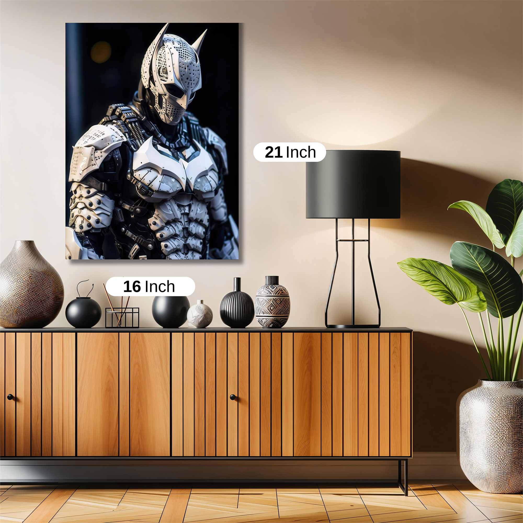 Batman Cybernetic Safe Wall Magnetic / M