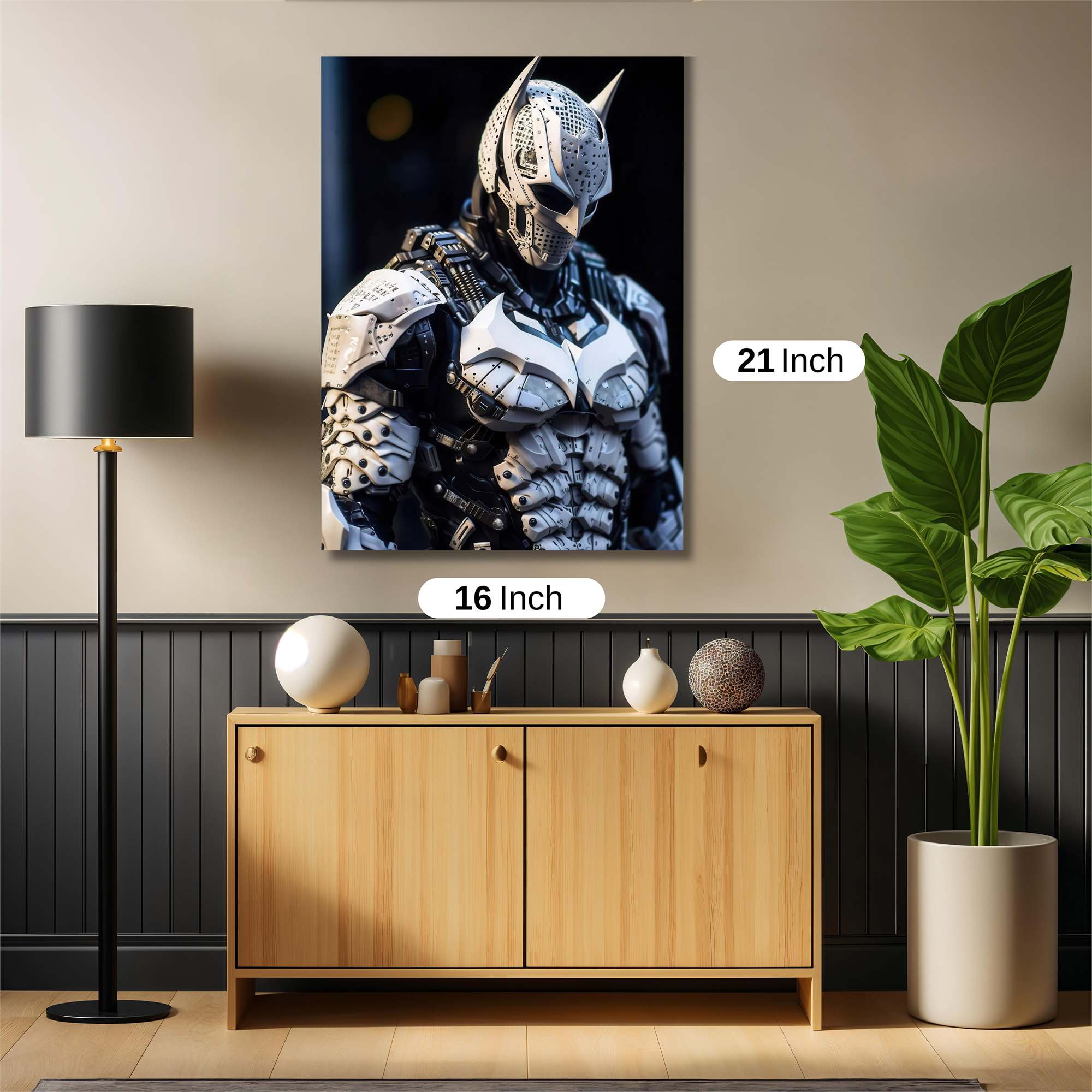 Batman Cybernetic Safe Wall Magnetic / M