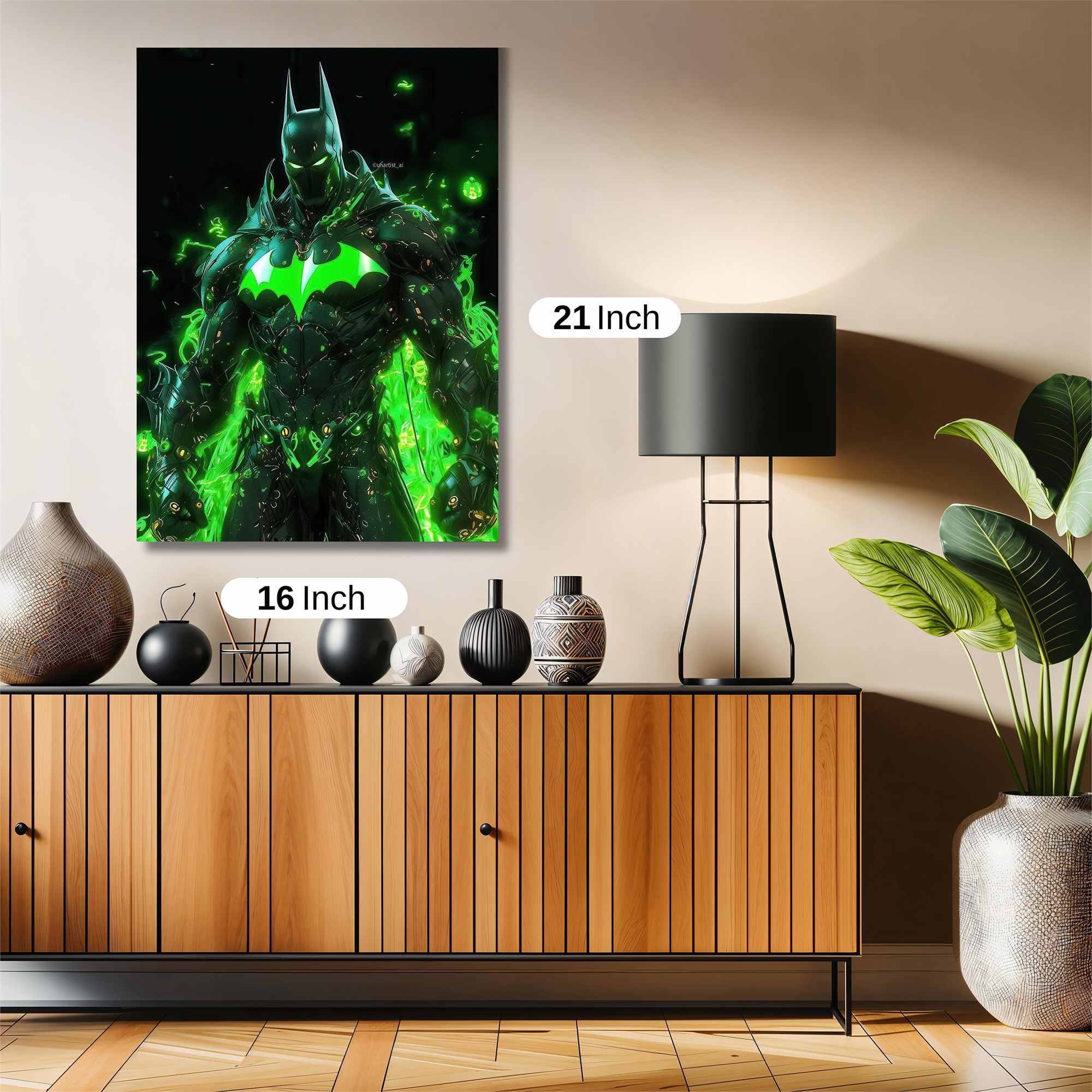 Batman Radiant Safe Wall Magnetic / M