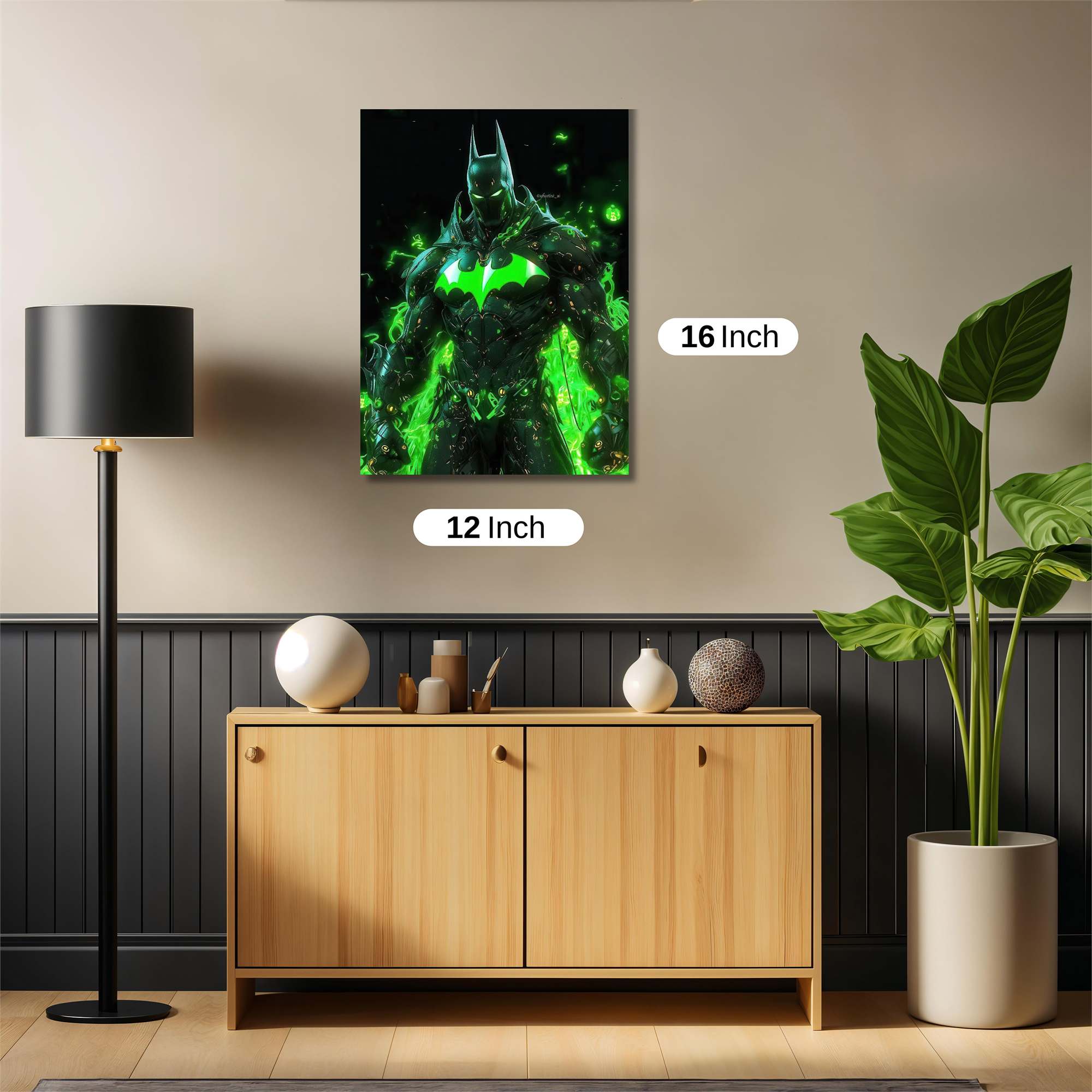 Batman Radiant Safe Wall Magnetic / M