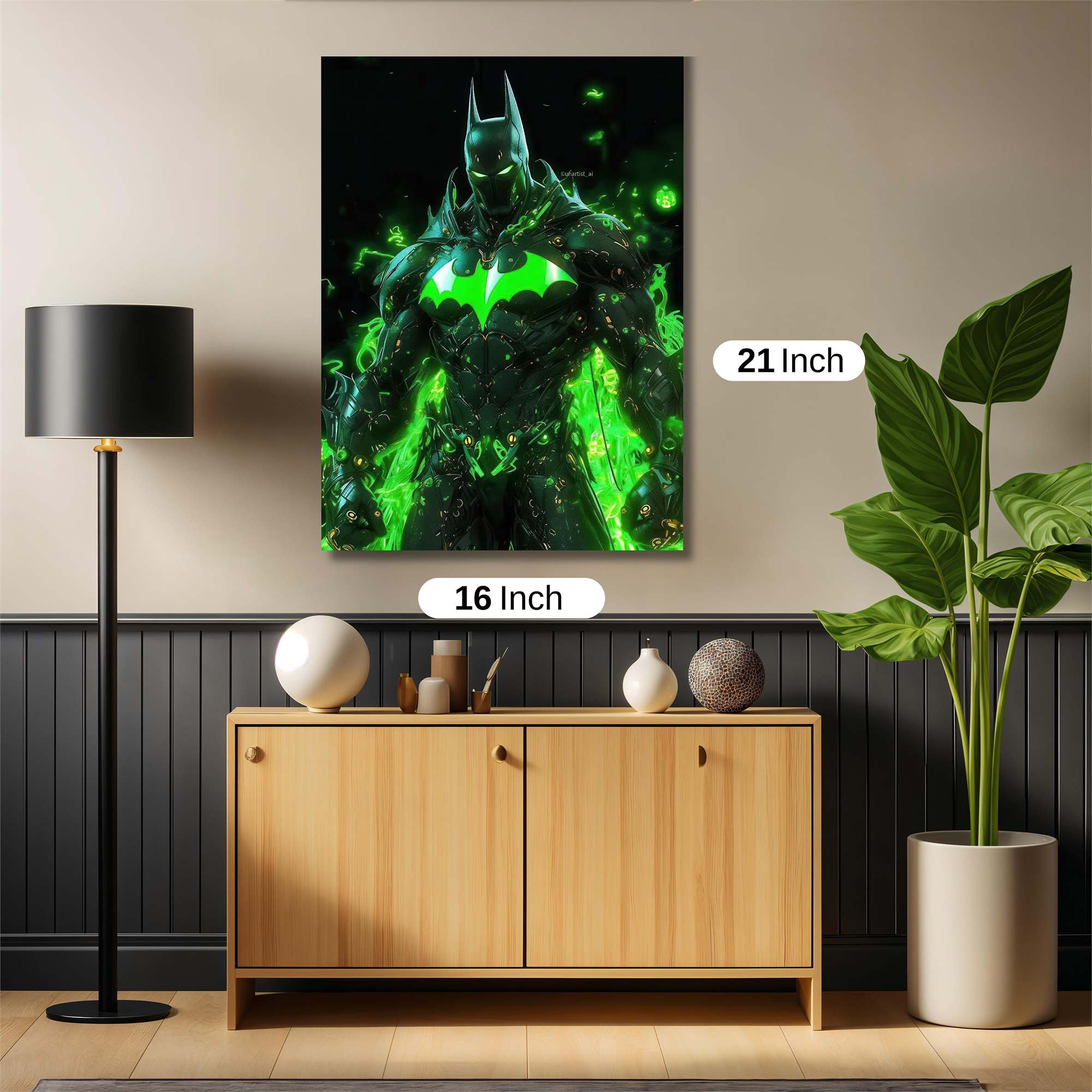 Batman Radiant Safe Wall Magnetic / M