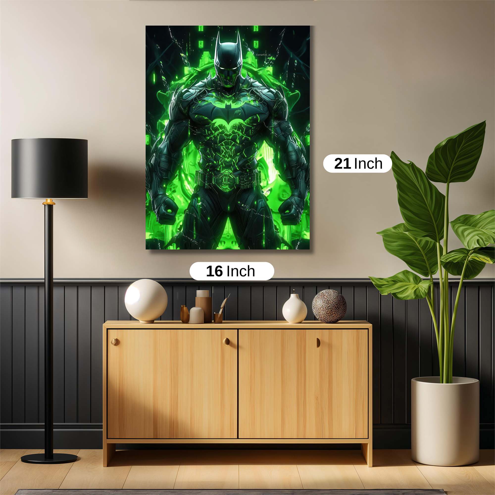 Batman Toxic Safe Wall Magnetic / M