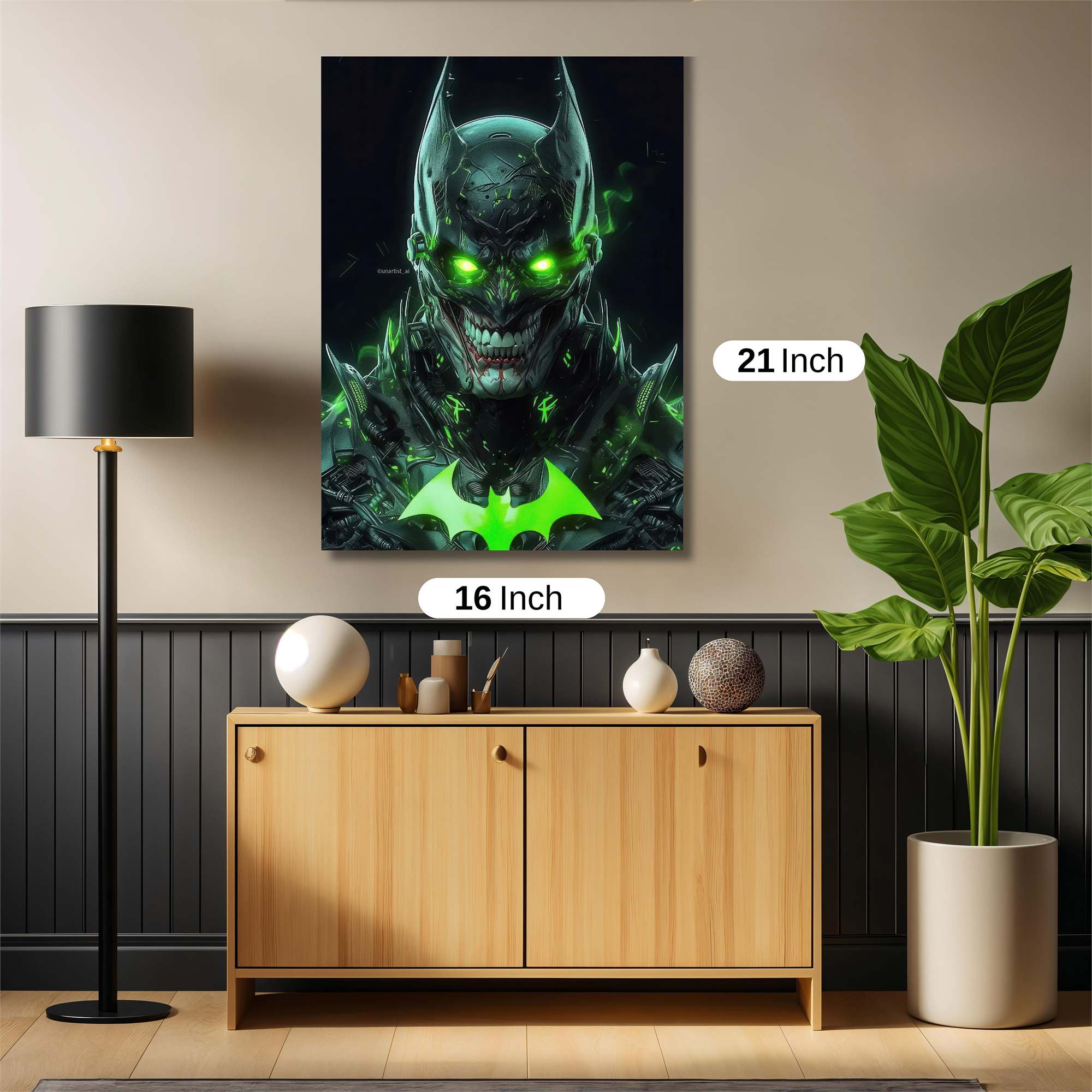 Batman Corrupted Safe Wall Magnetic / M
