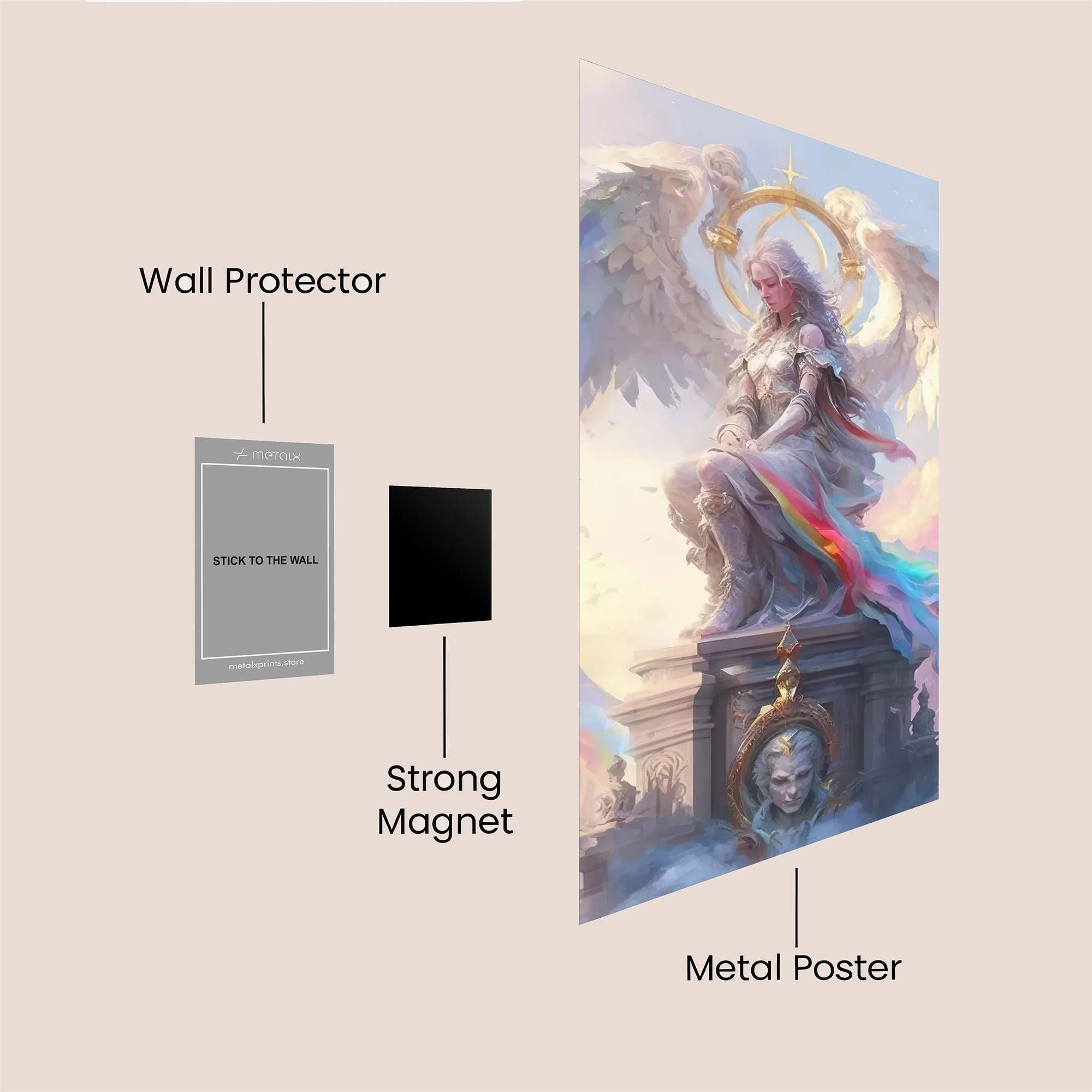 Angelica Radiance Safe Wall Magnetic / M