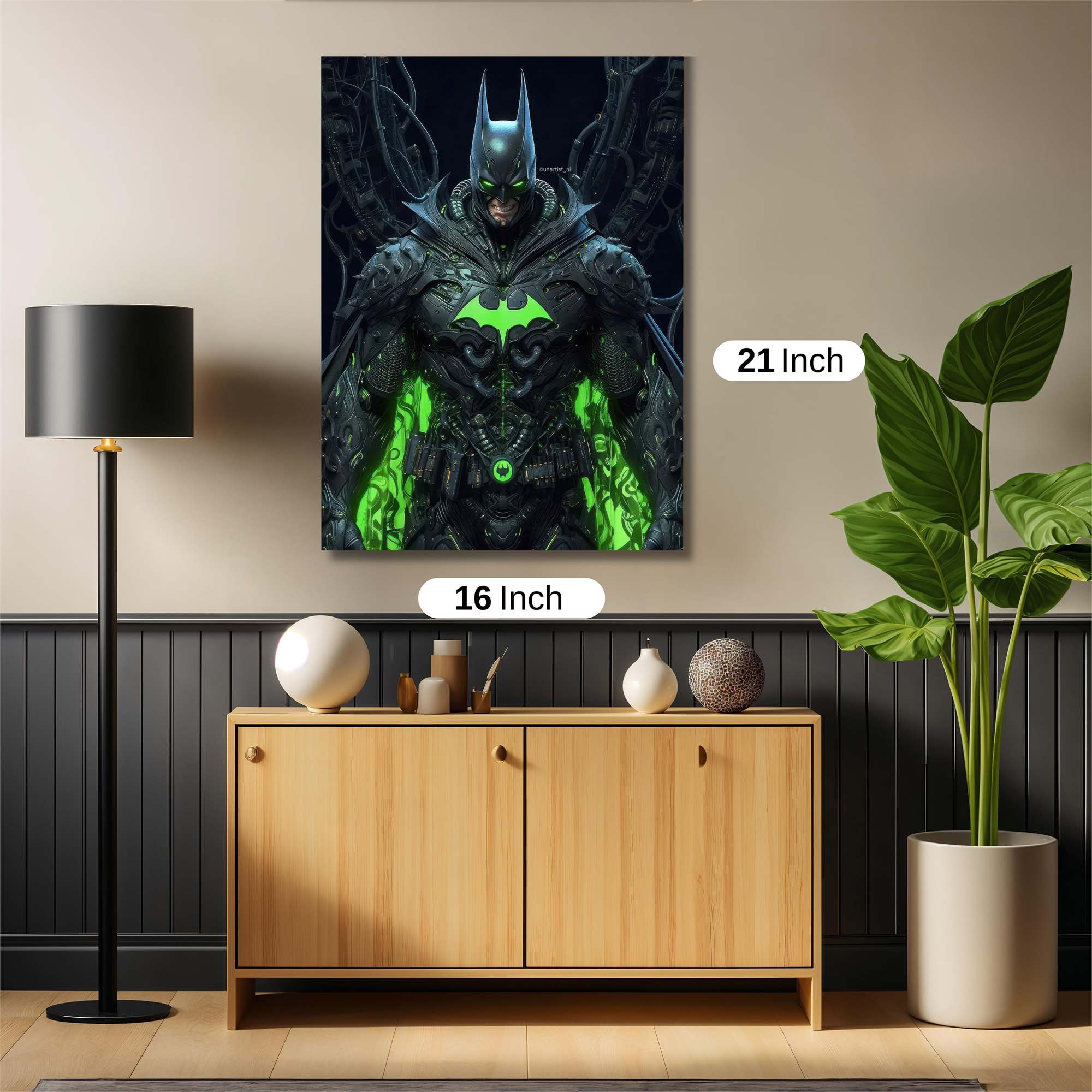 Batman Sinister Safe Wall Magnetic / M