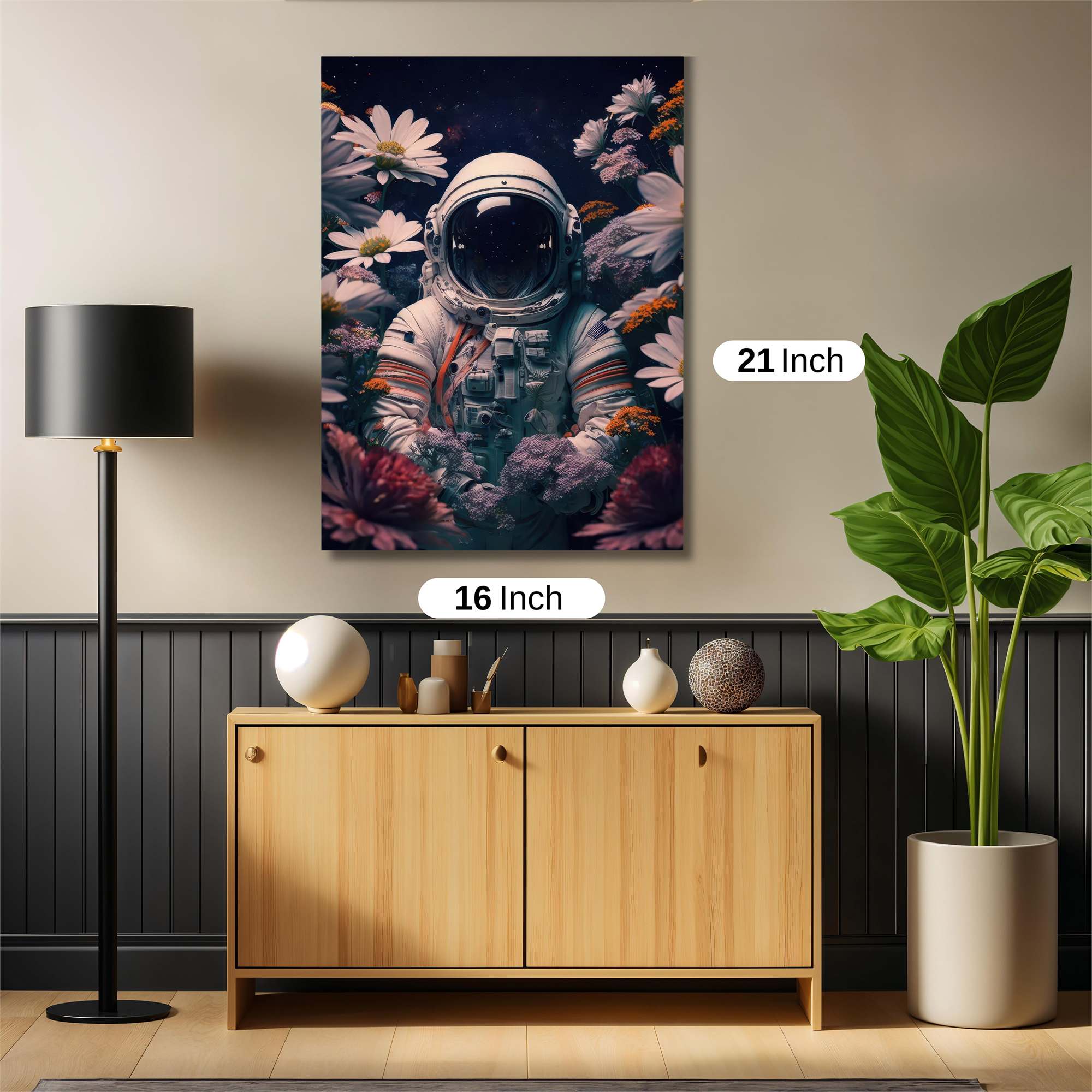 Astronaut Serenity Safe Wall Magnetic / M