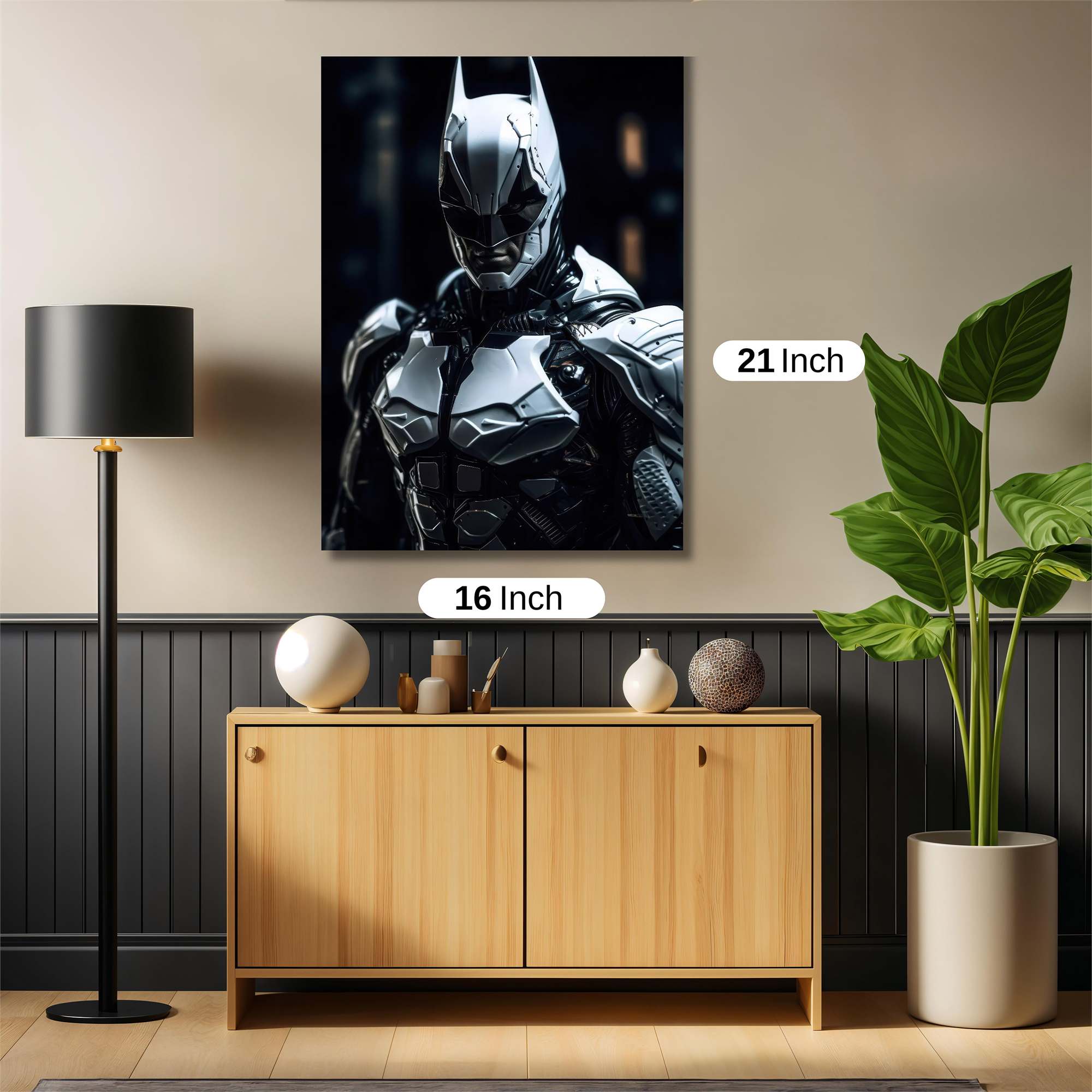 Batman Resolute Safe Wall Magnetic / M