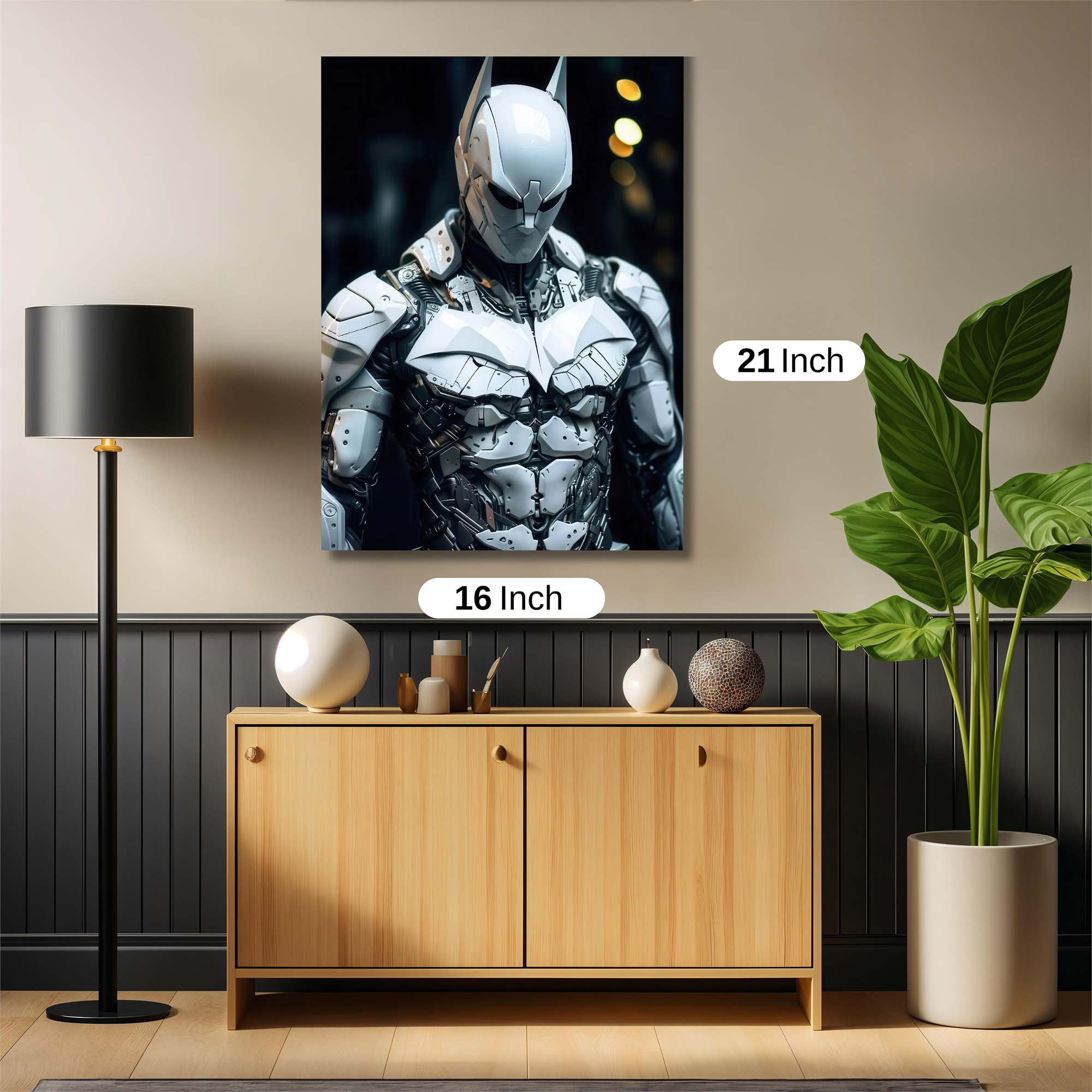 Batman Futuristic Safe Wall Magnetic / M