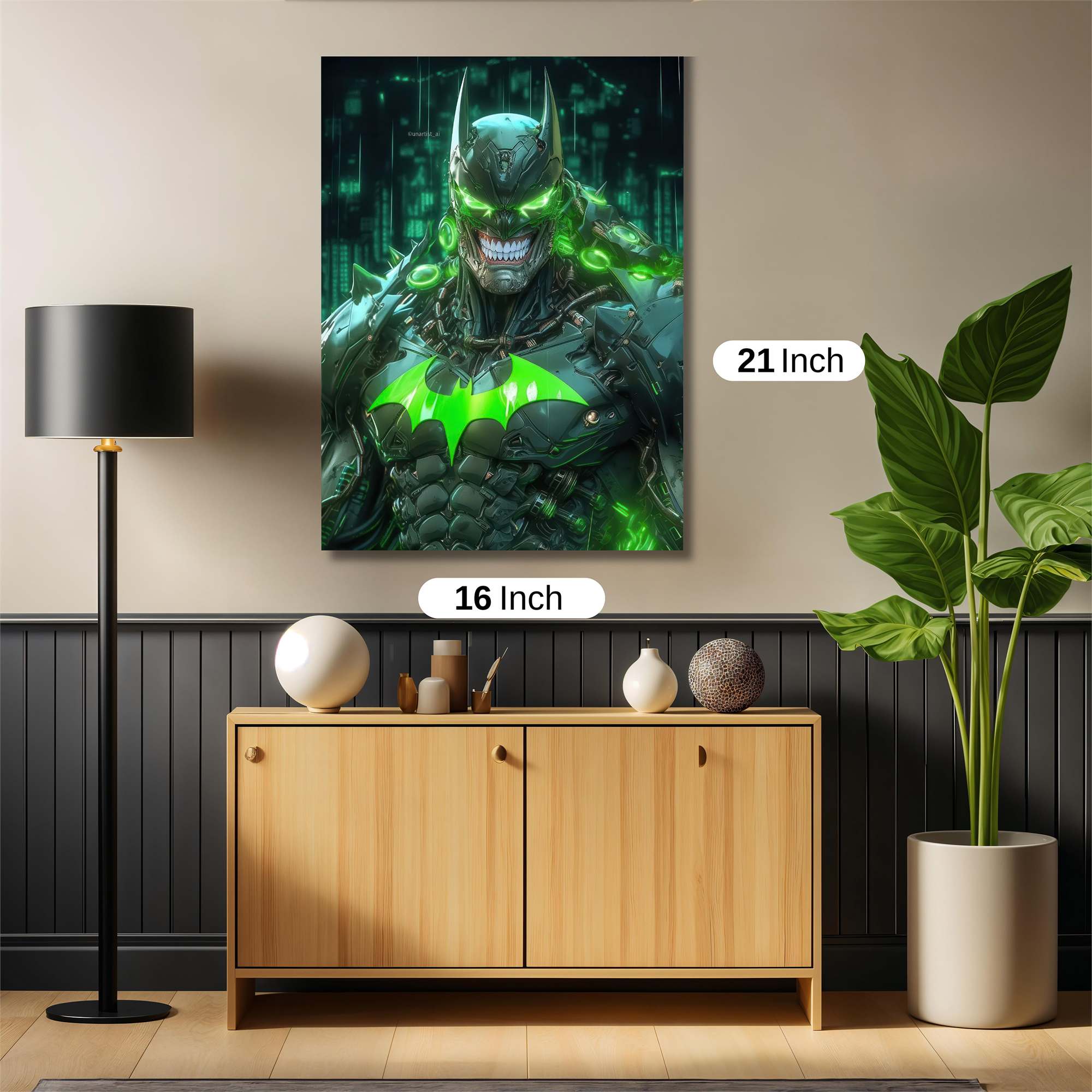 Batman Toxic Safe Wall Magnetic / M