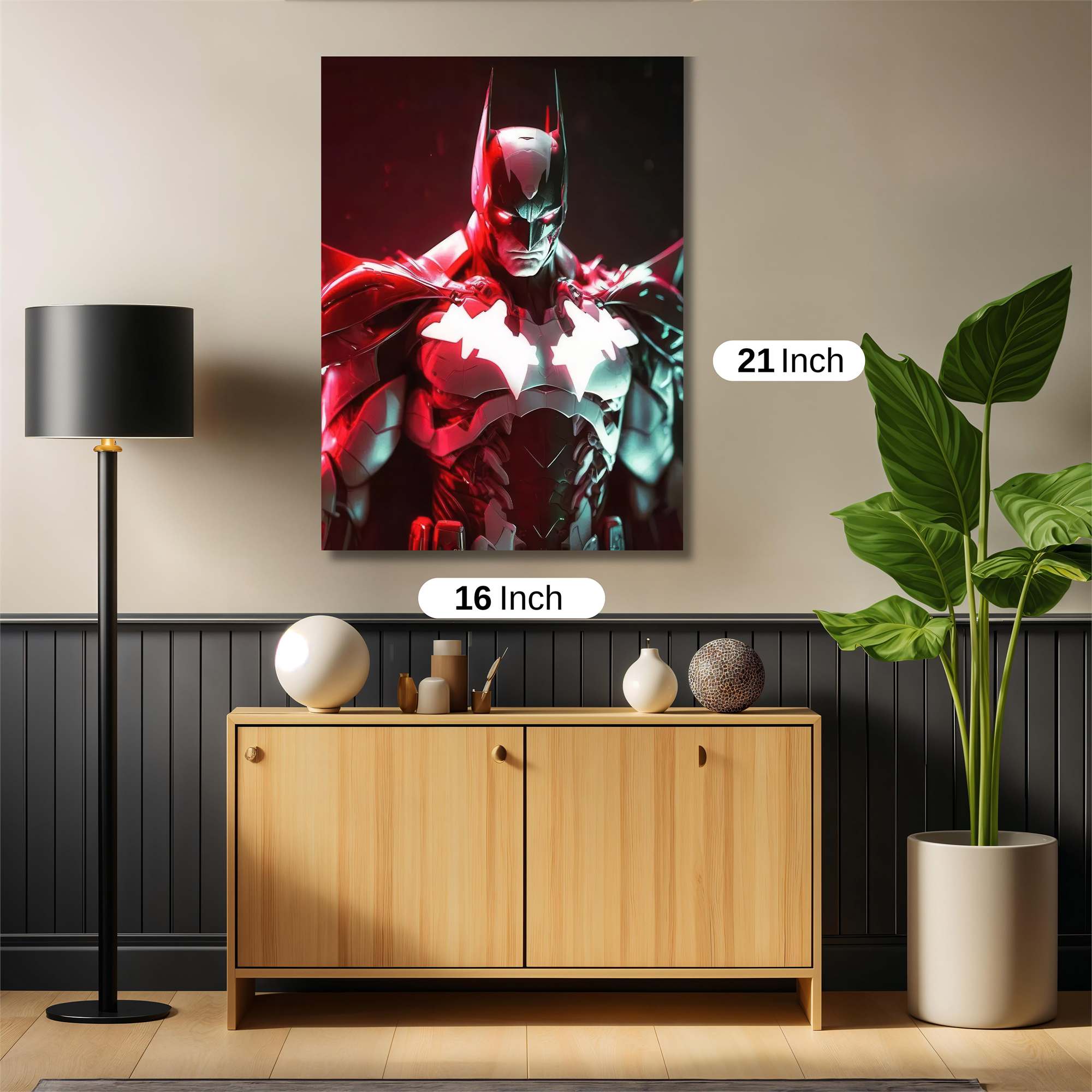 Batman Fierce Safe Wall Magnetic / M