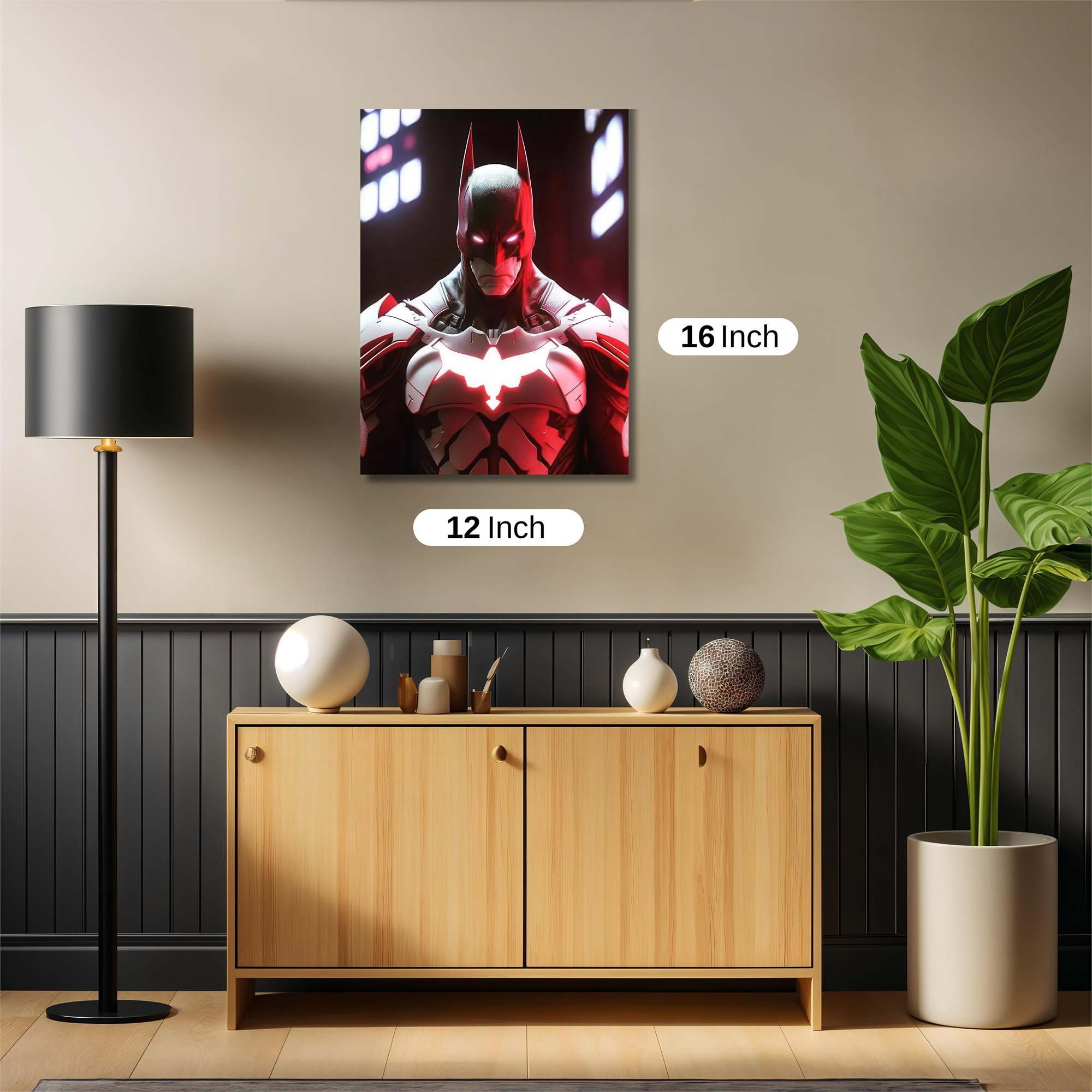 Batman Intense Safe Wall Magnetic / M