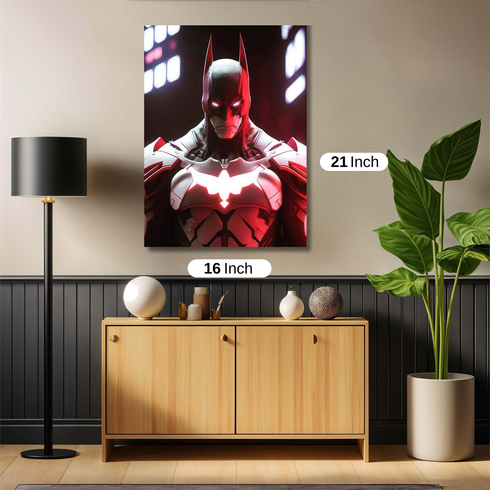 Batman Intense Safe Wall Magnetic / M