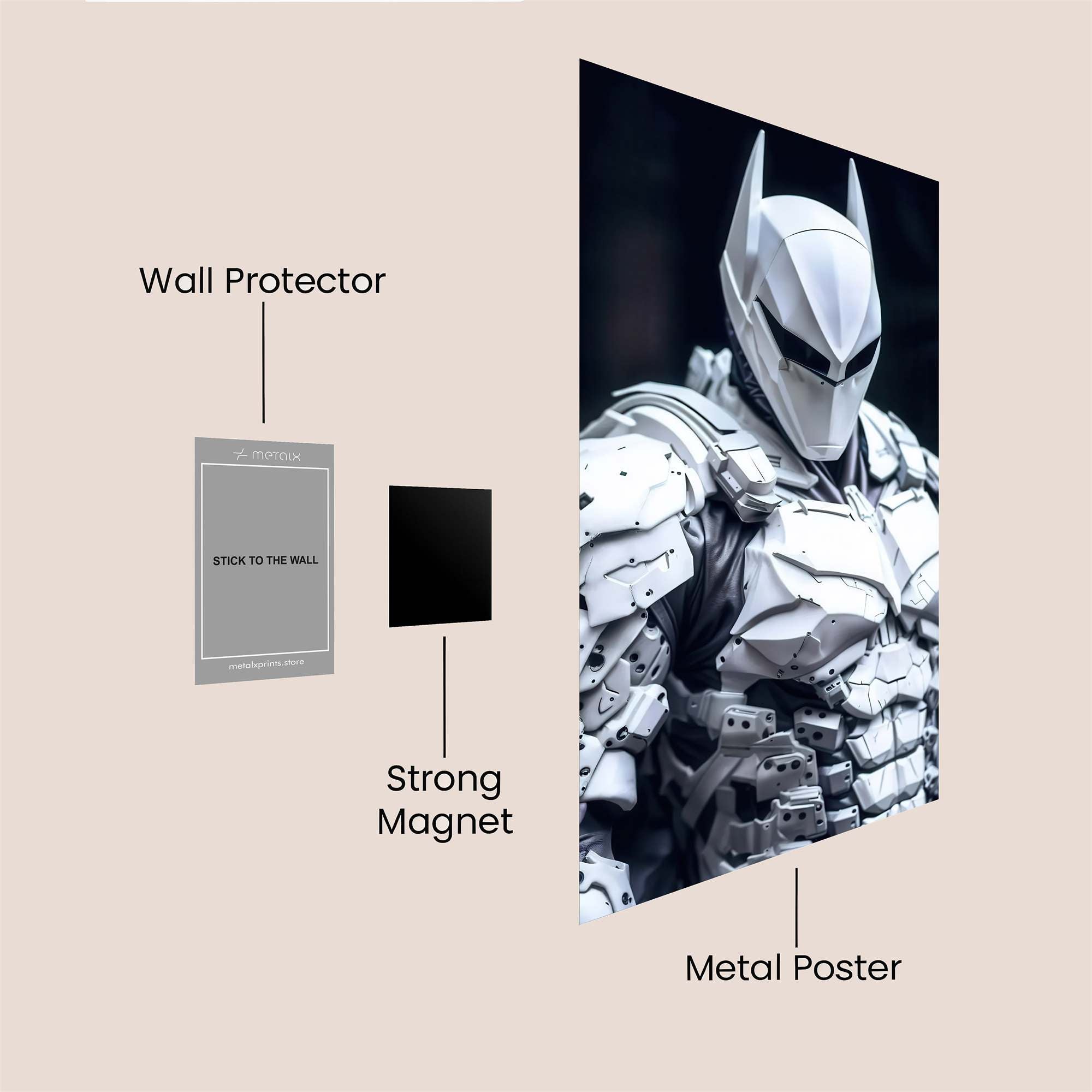 Knight Serene Safe Wall Magnetic / M