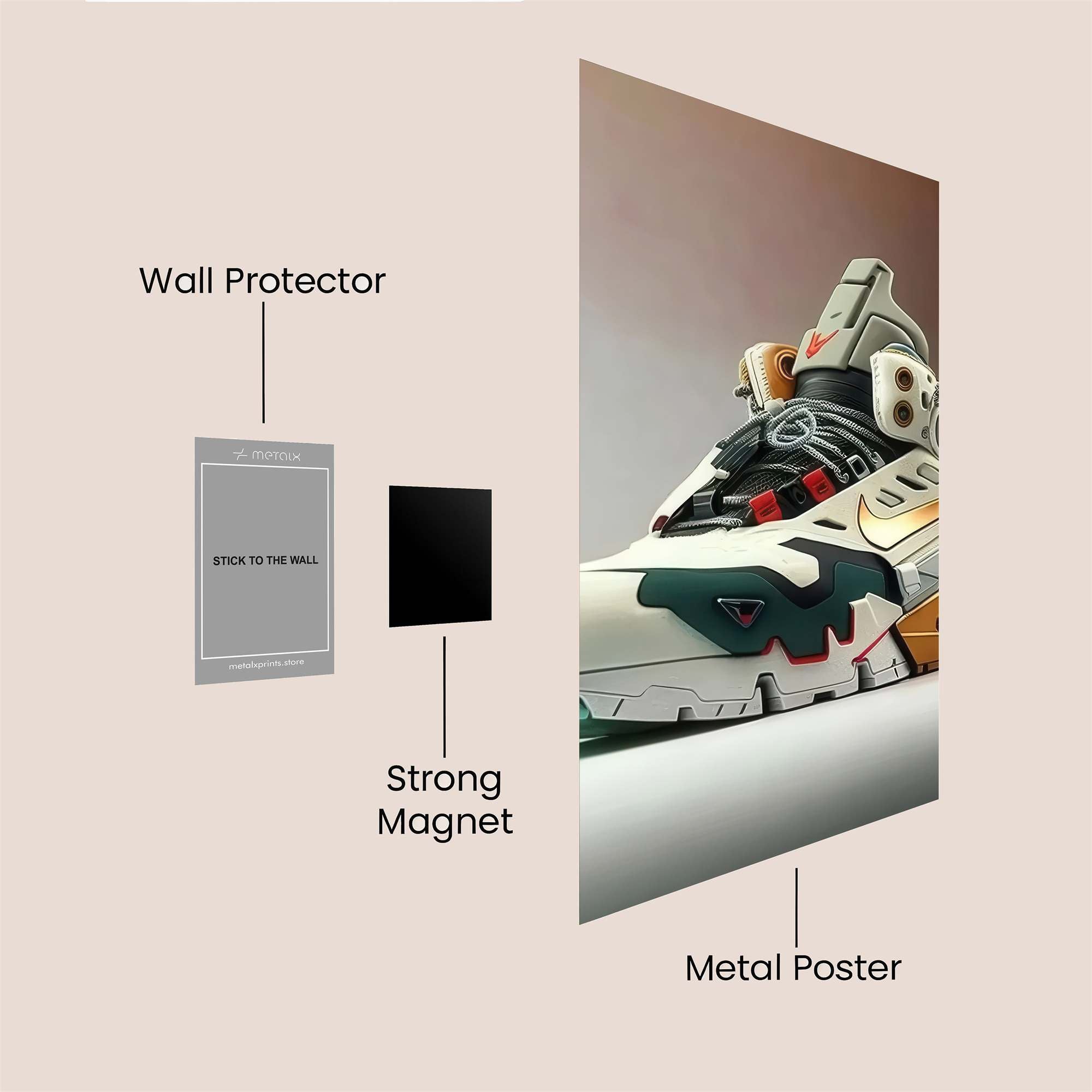 Nike Futuristic Safe Wall Magnetic / M