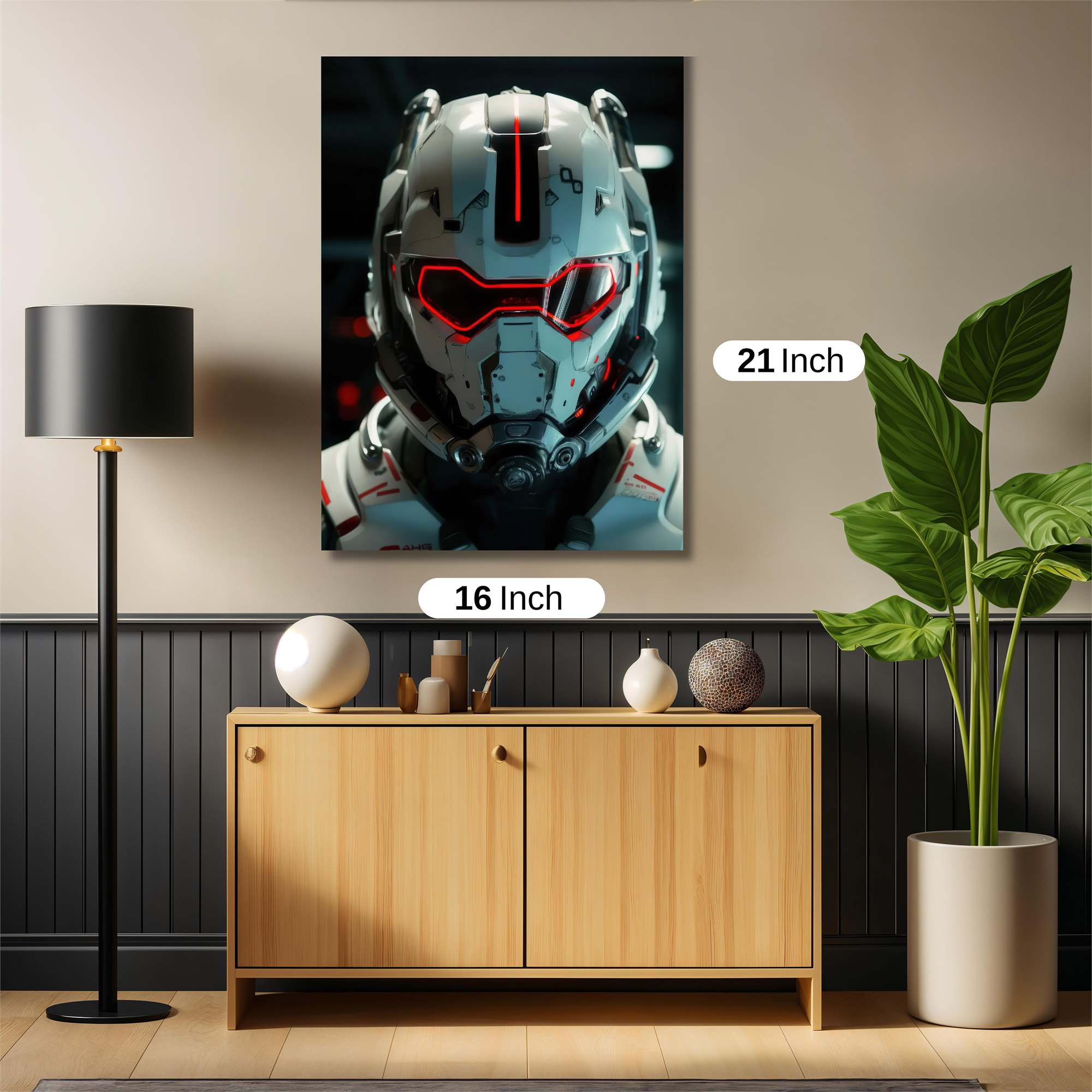 Crimson Sentinel Safe Wall Magnetic / M