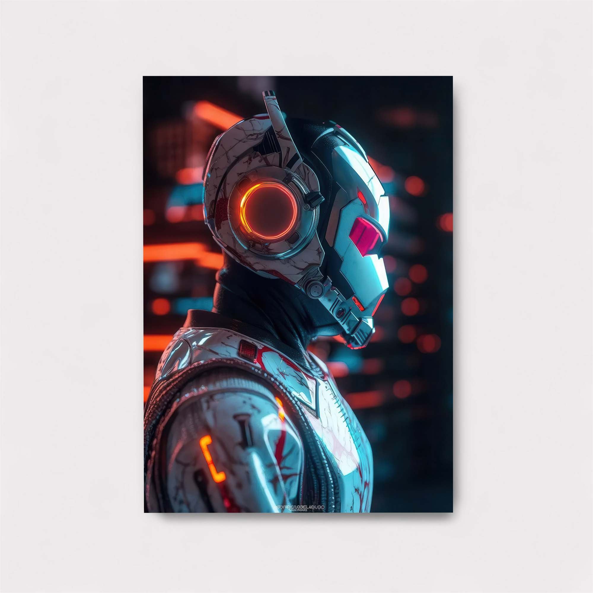 War Machine Futuristic Safe Wall Magnetic / M