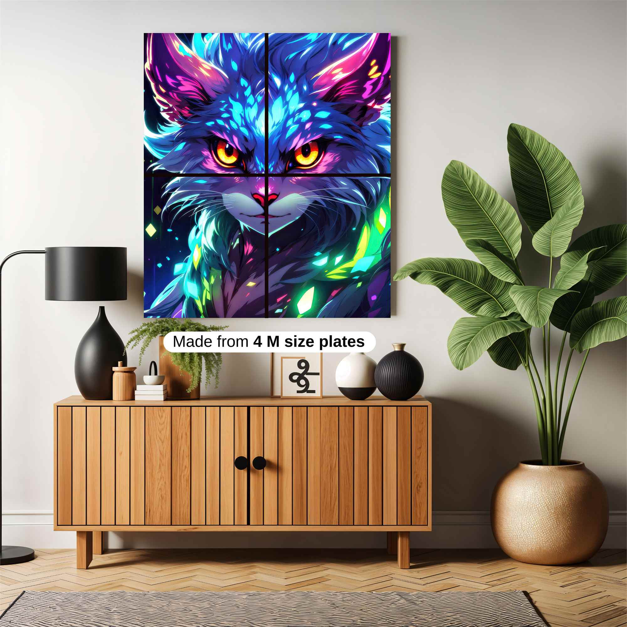Neon Majesty Safe Wall Magnetic / M
