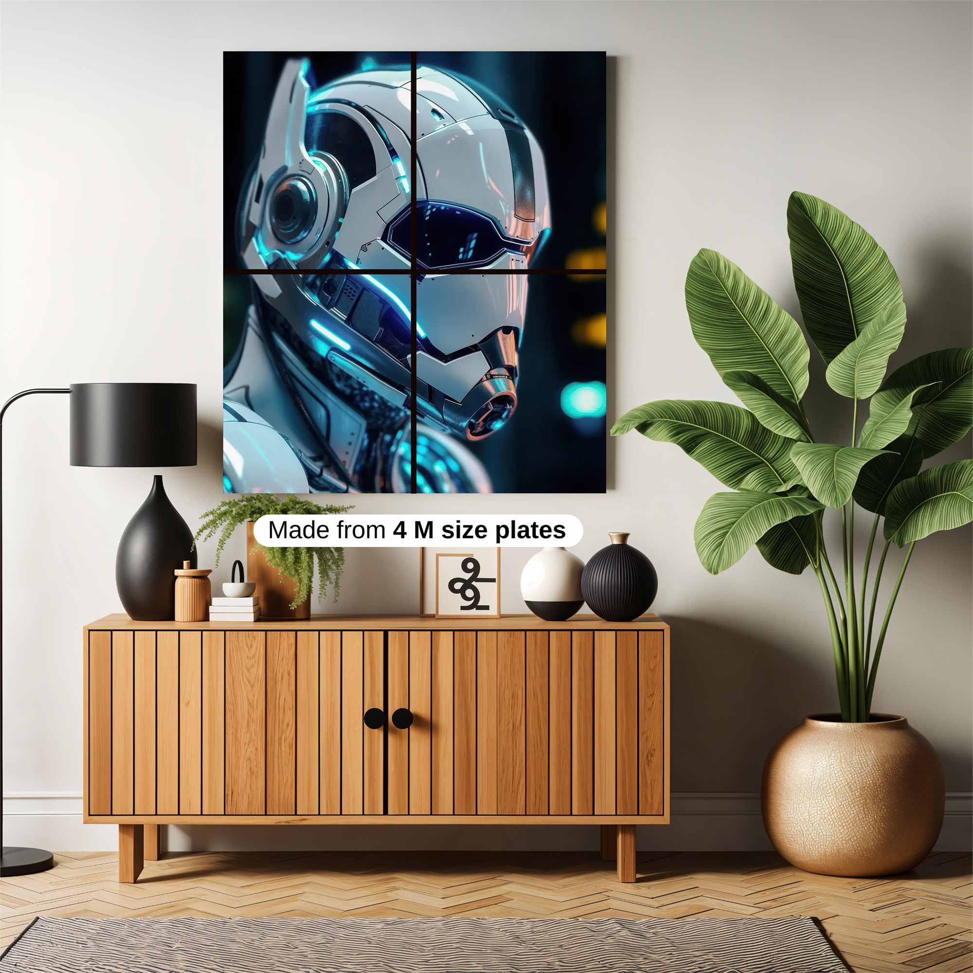 Robot Enigma Safe Wall Magnetic / M