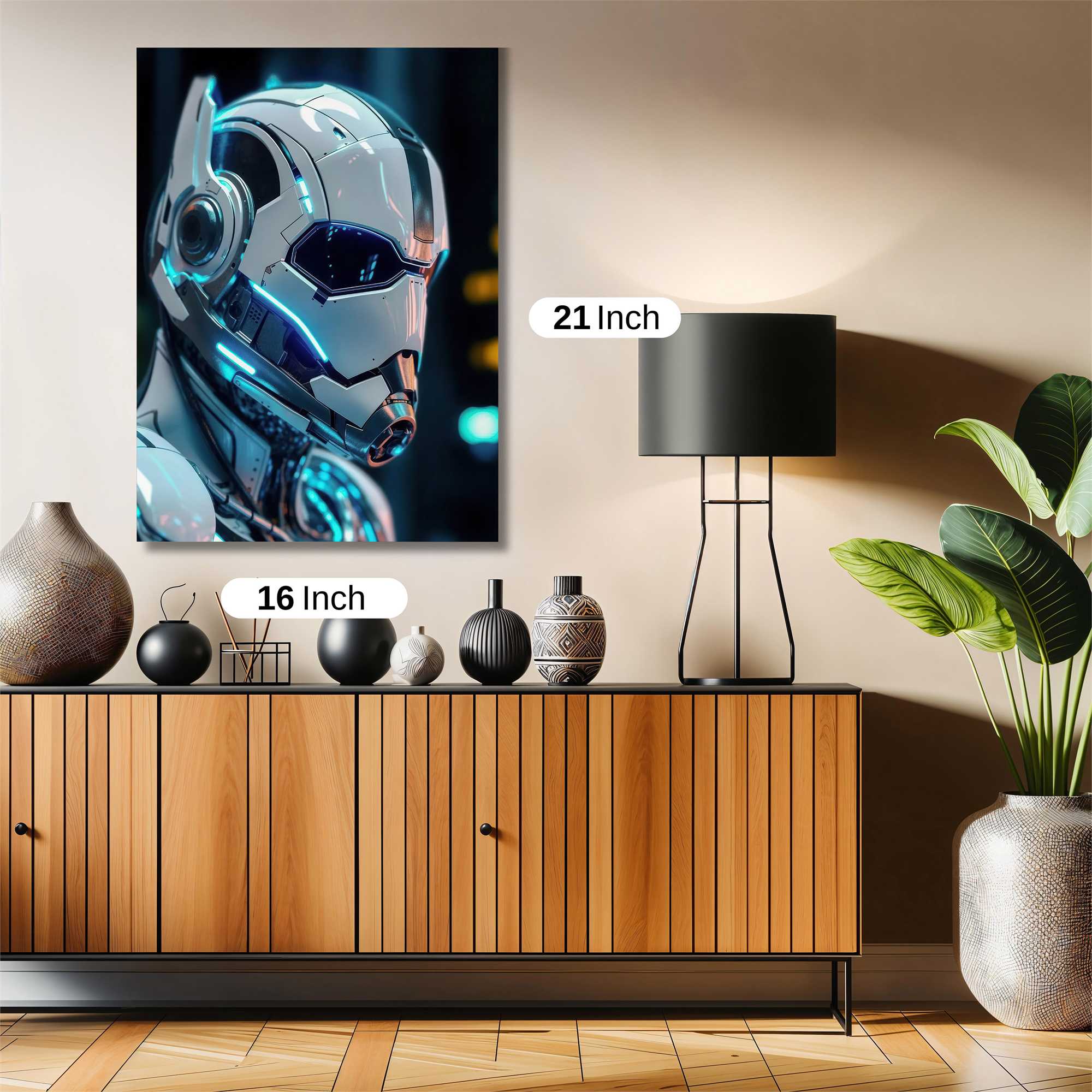 Robot Enigma Safe Wall Magnetic / M