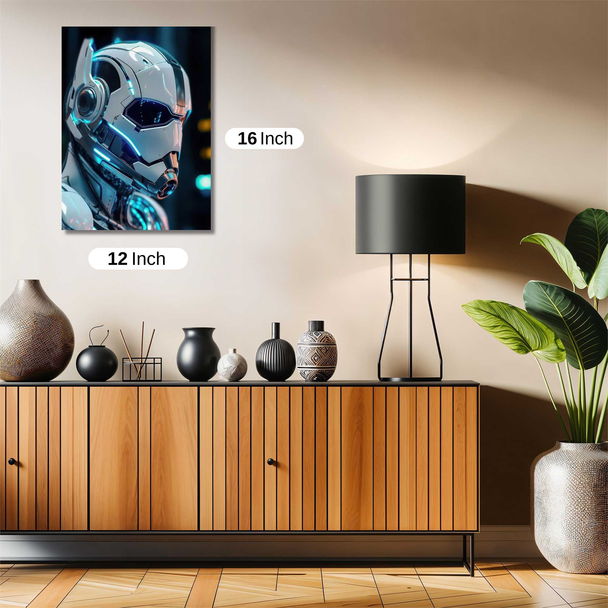 Robot Enigma Safe Wall Magnetic / M