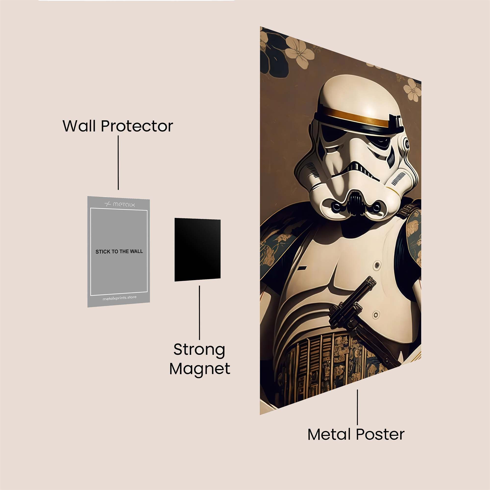 Trooper Serenity Safe Wall Magnetic / M