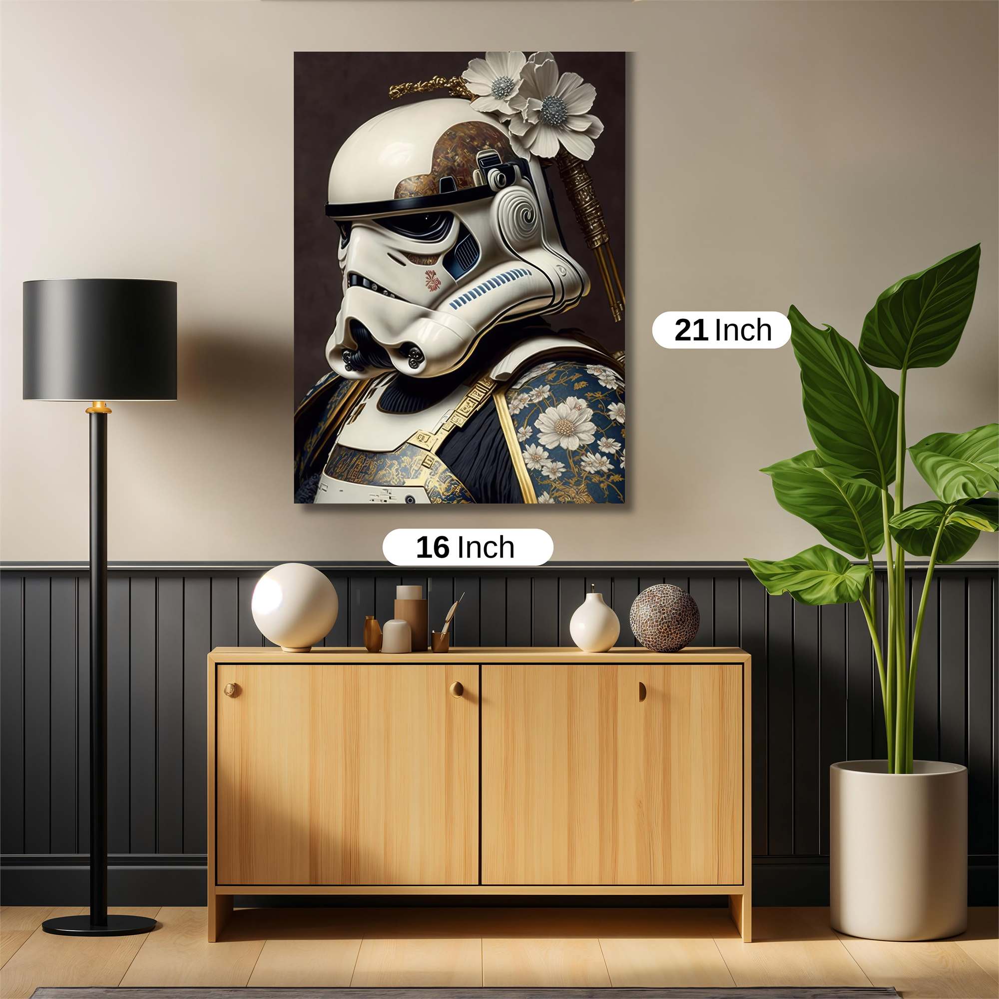 Samurai Serenity Safe Wall Magnetic / M