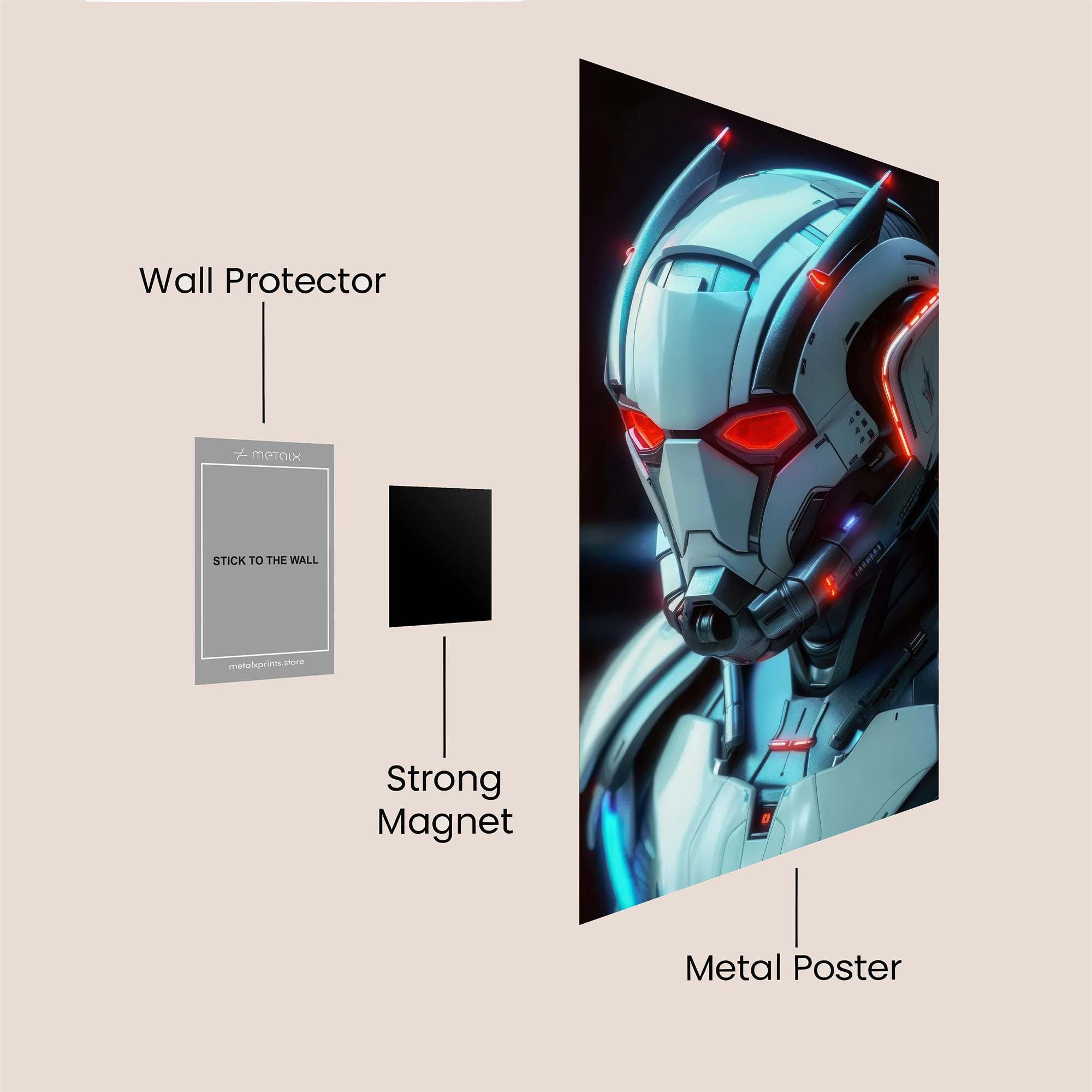 War Machine - Intense Safe Wall Magnetic / M