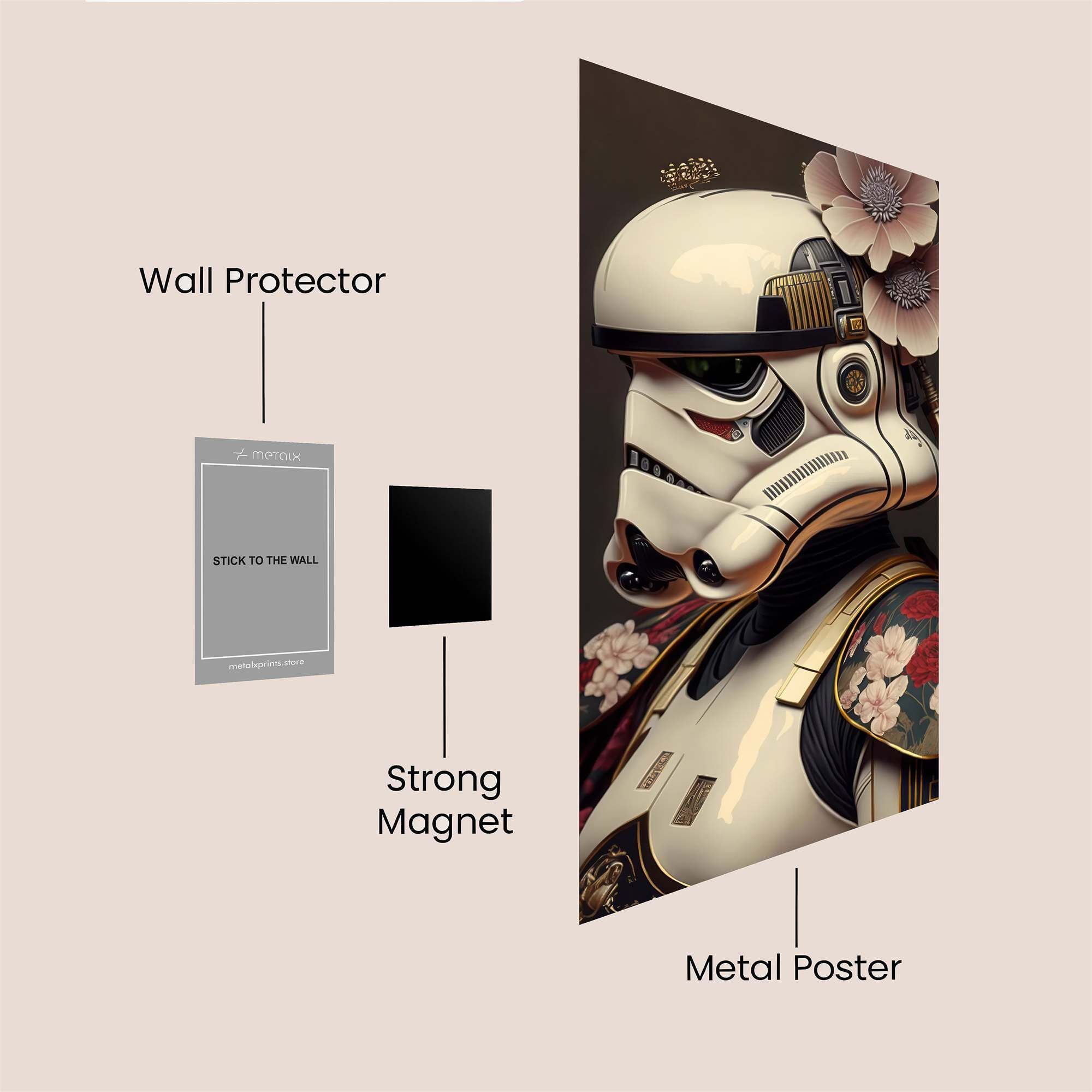 Trooper Serenity Safe Wall Magnetic / M