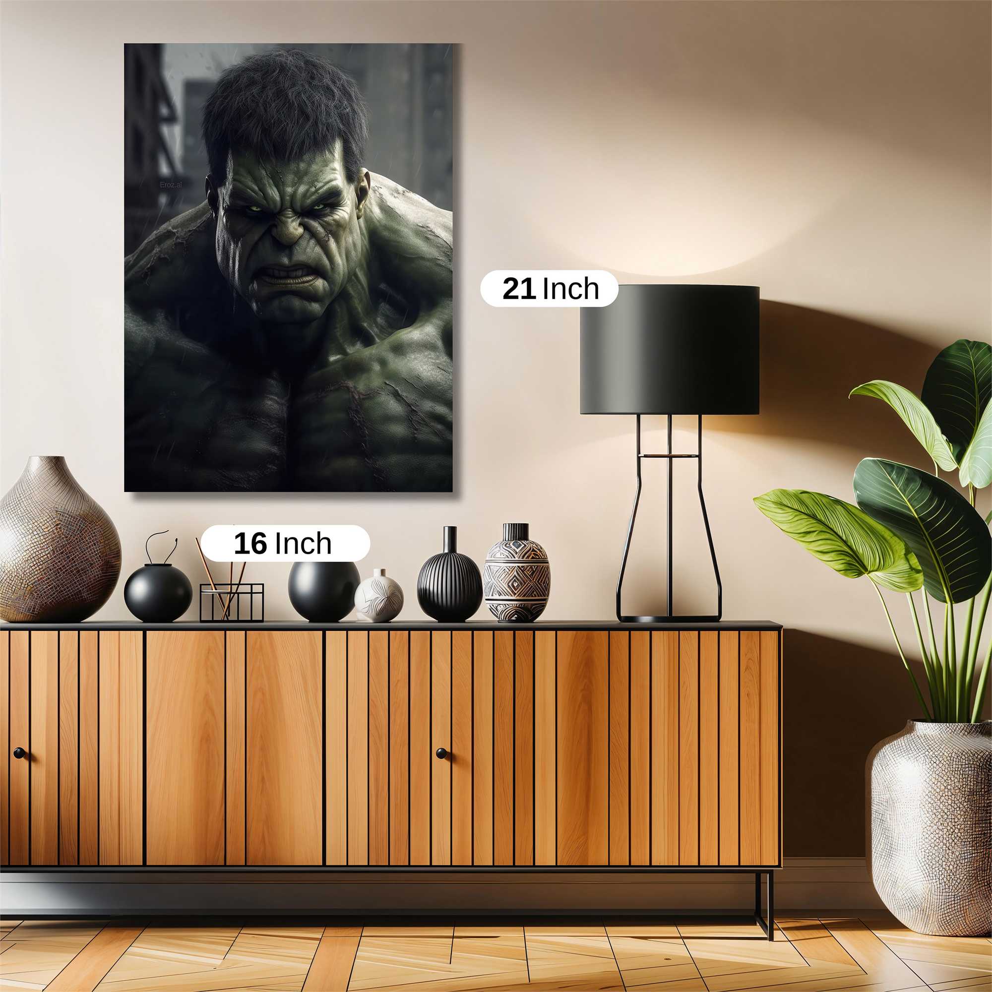 Hulk Ferocity Safe Wall Magnetic / M