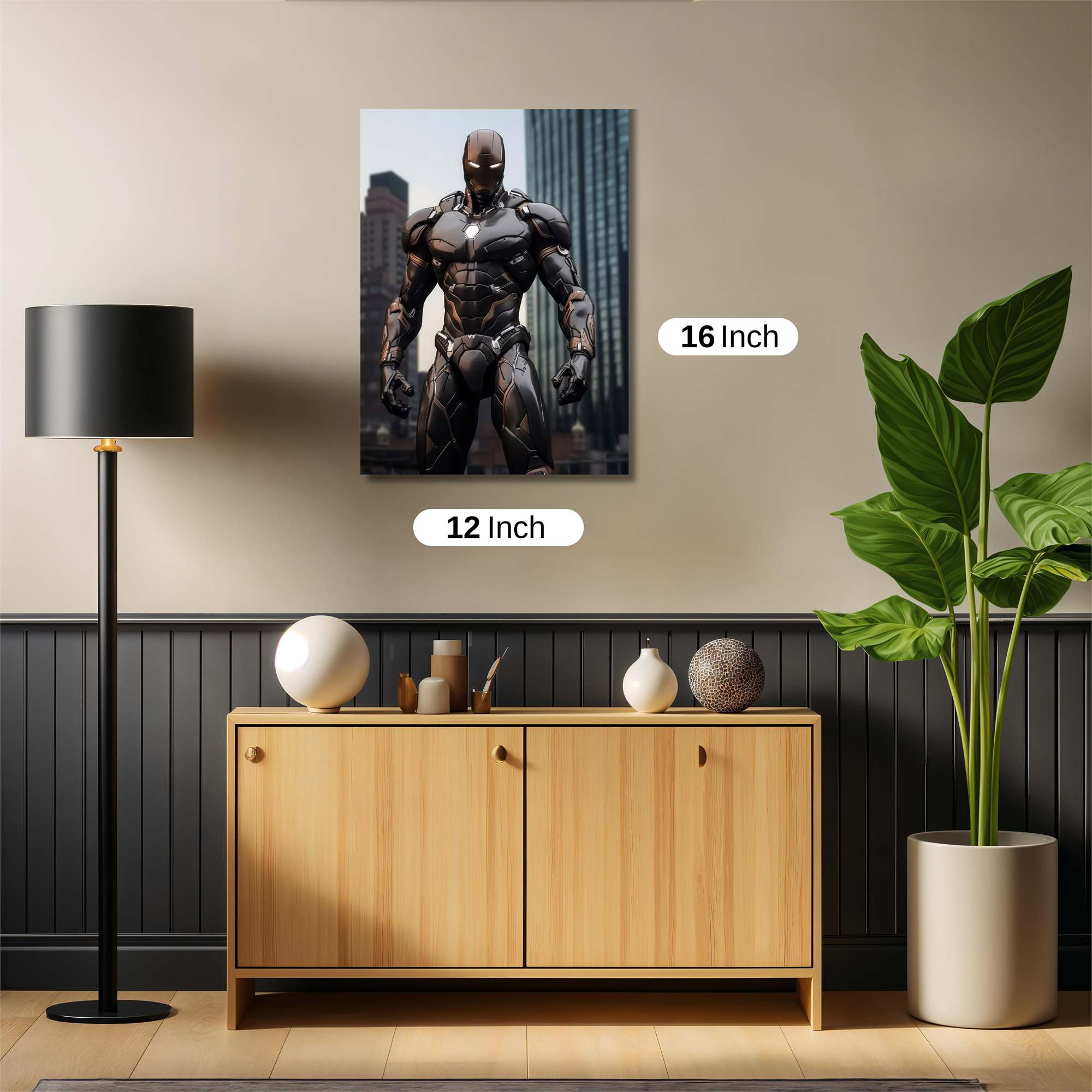 Iron Sentinel Safe Wall Magnetic / M