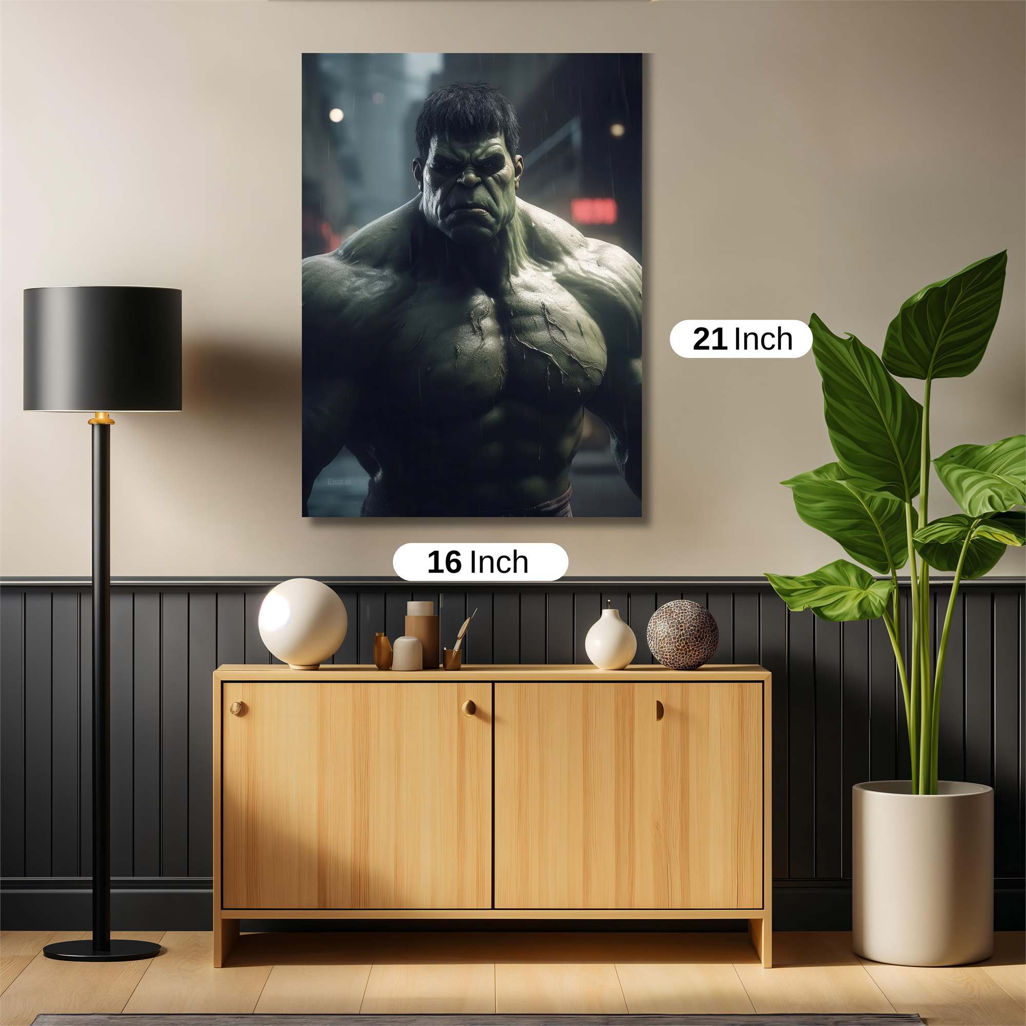 Hulk Intense Safe Wall Magnetic / M