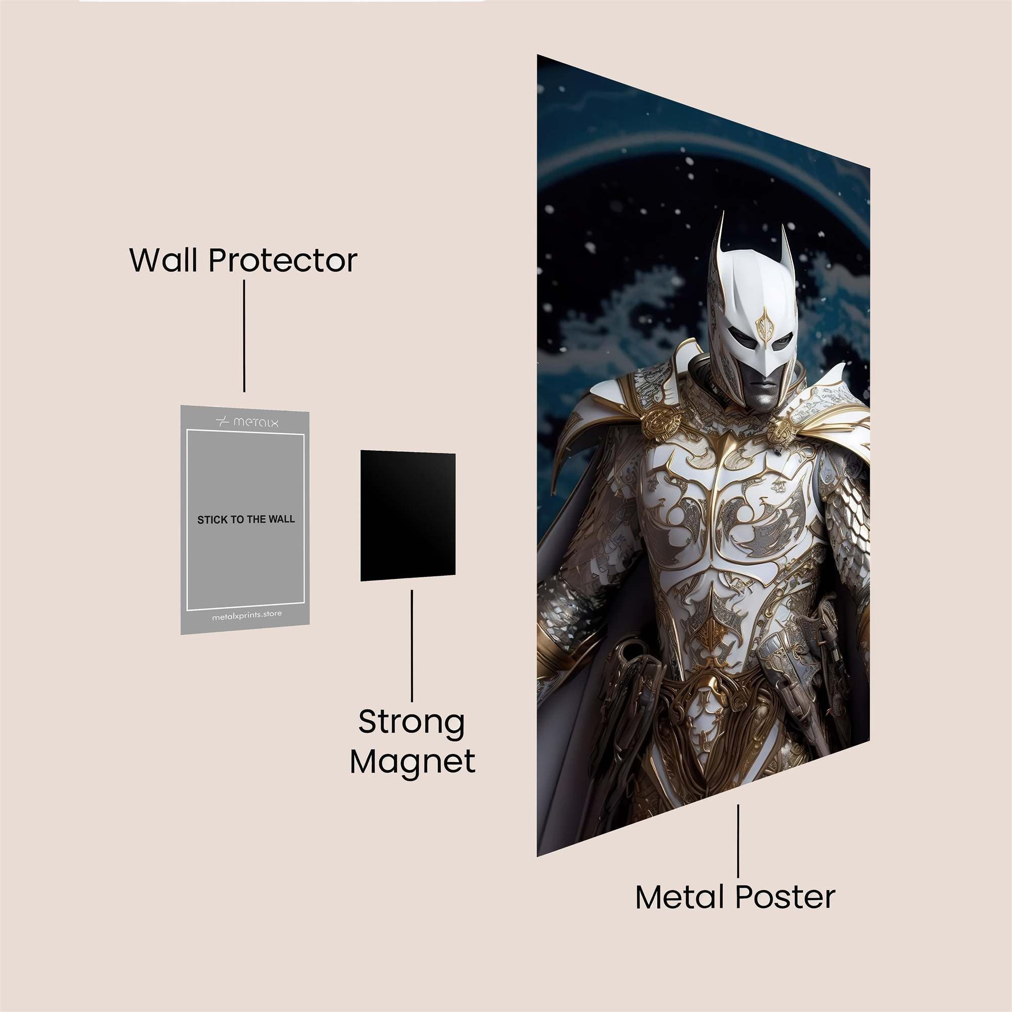 Knightly Radiance Safe Wall Magnetic / M