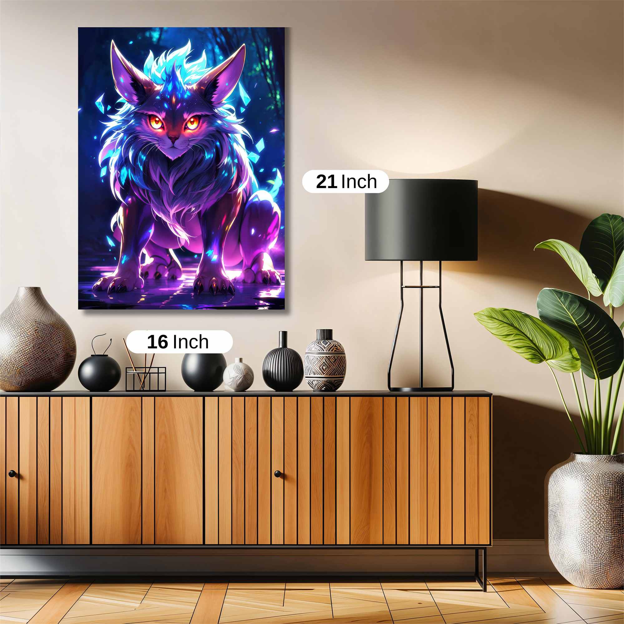 Mystic Glow Safe Wall Magnetic / M