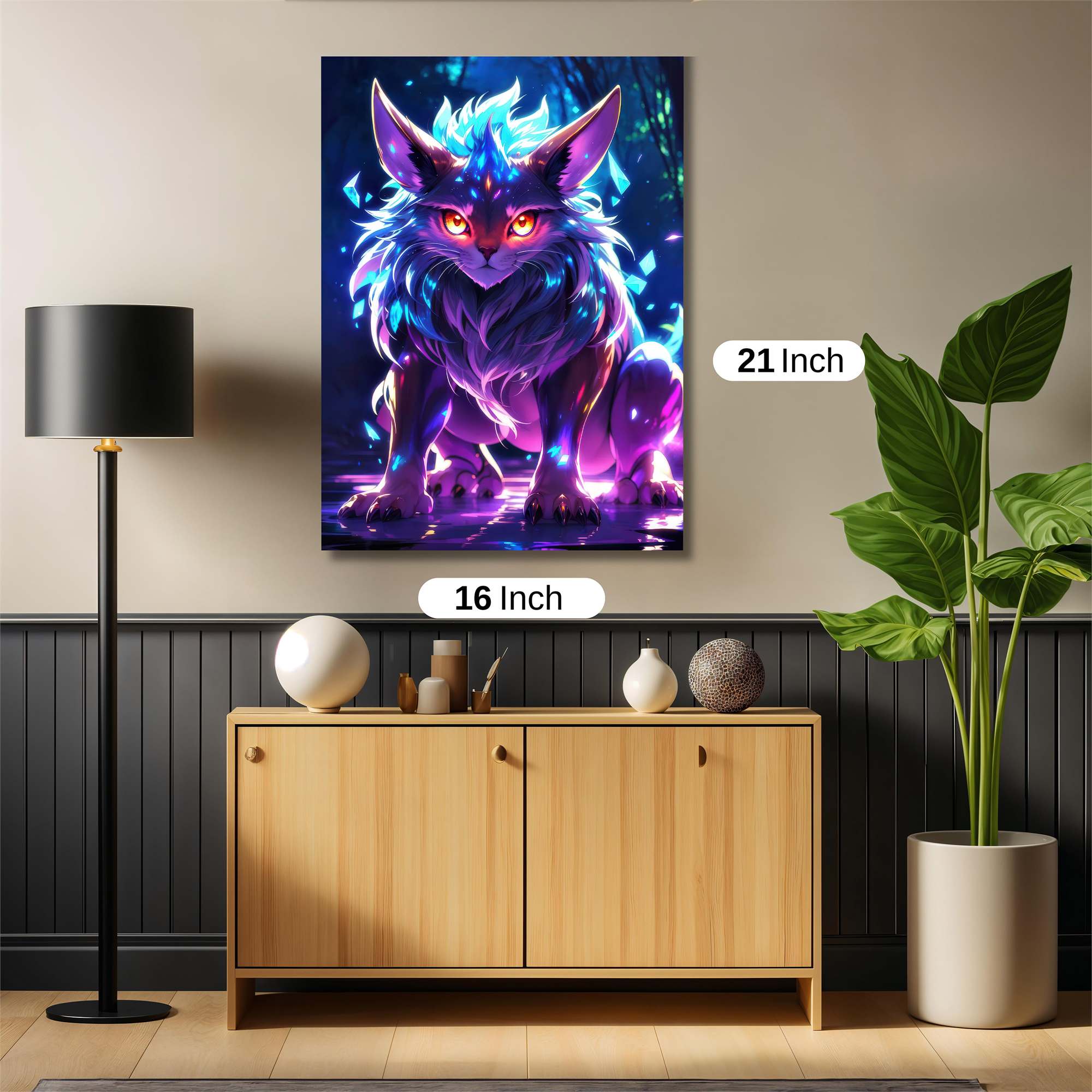 Mystic Glow Safe Wall Magnetic / M
