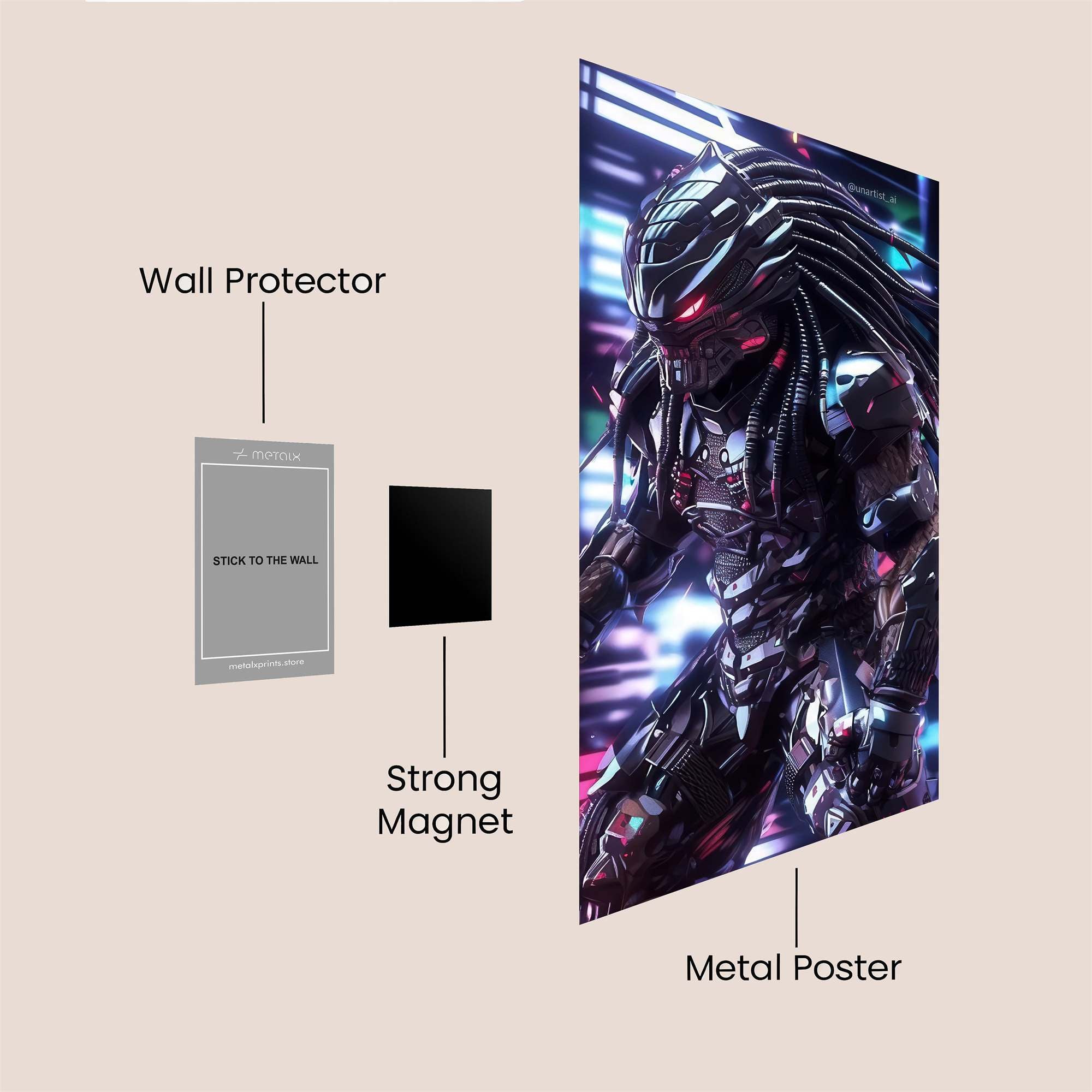 Predator Intense Safe Wall Magnetic / M