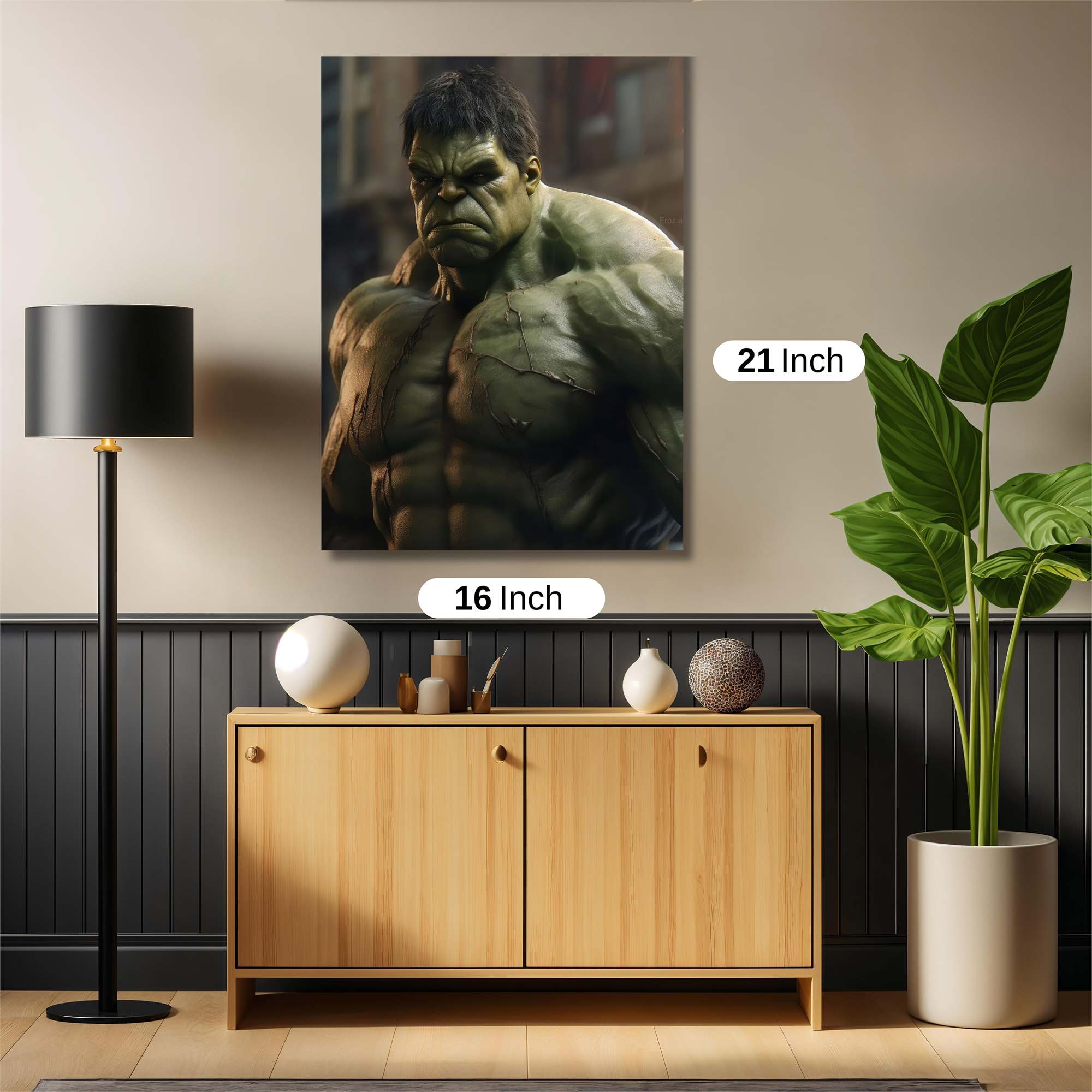 Hulk Intense Safe Wall Magnetic / M