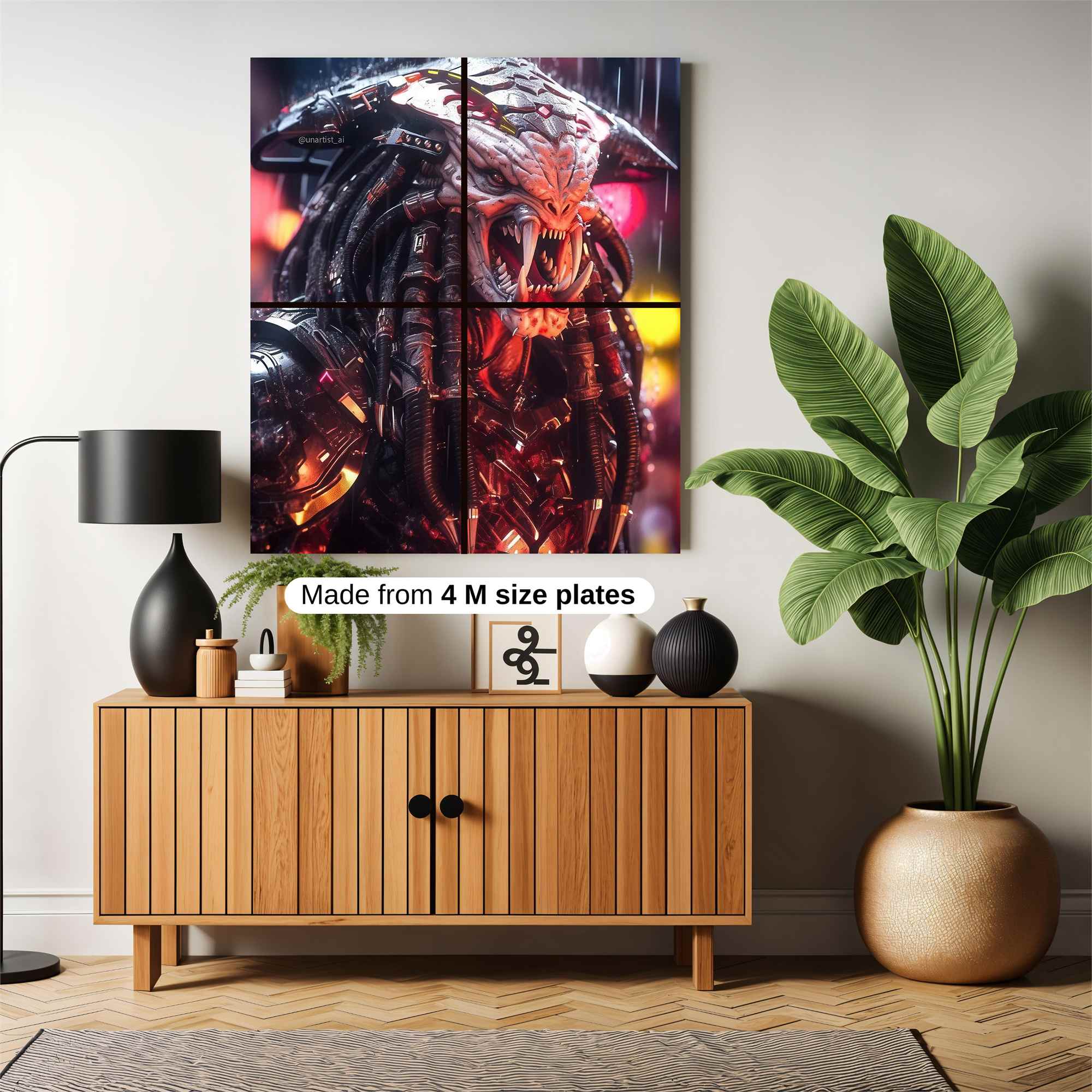 Predator Unleashed Safe Wall Magnetic / M