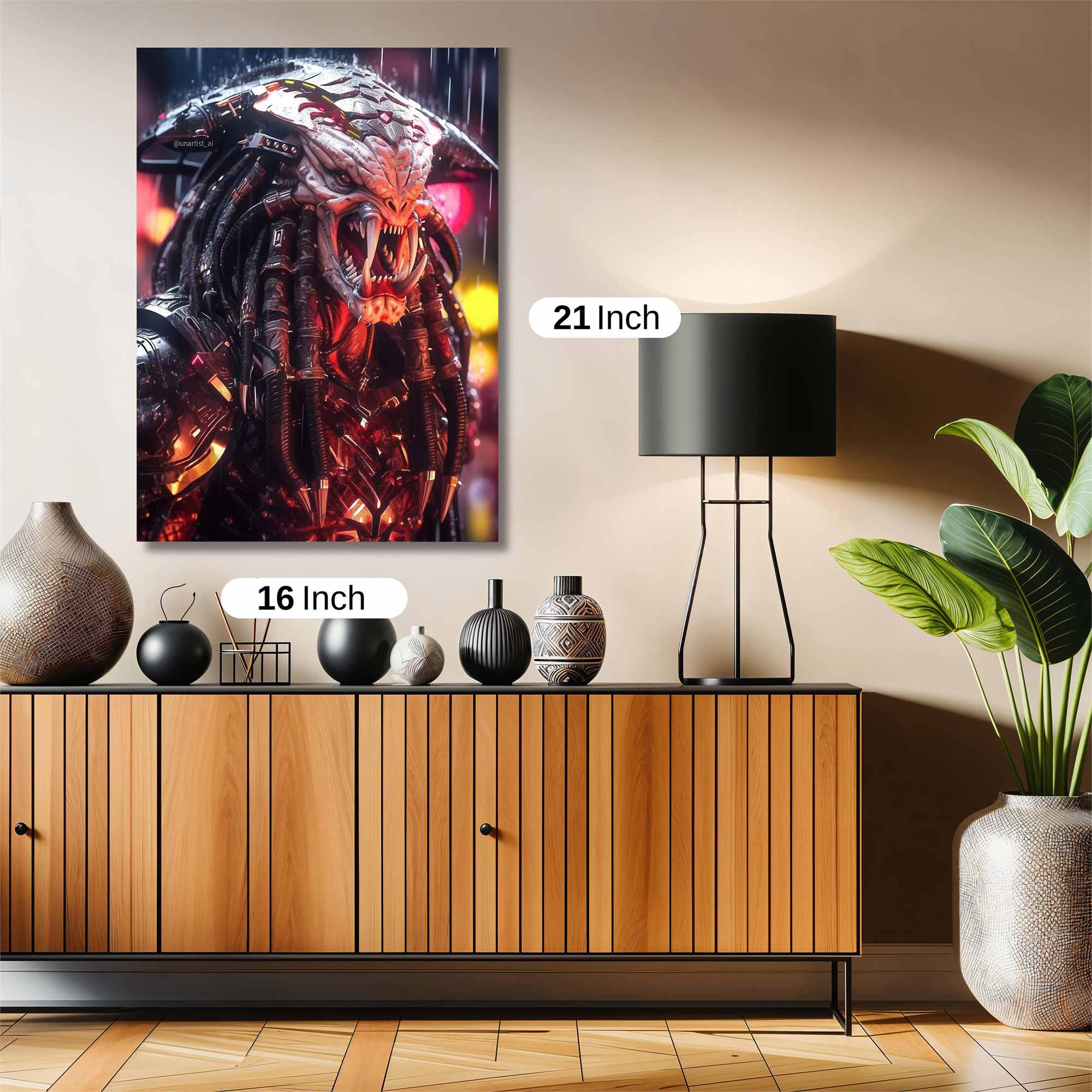 Predator Unleashed Safe Wall Magnetic / M