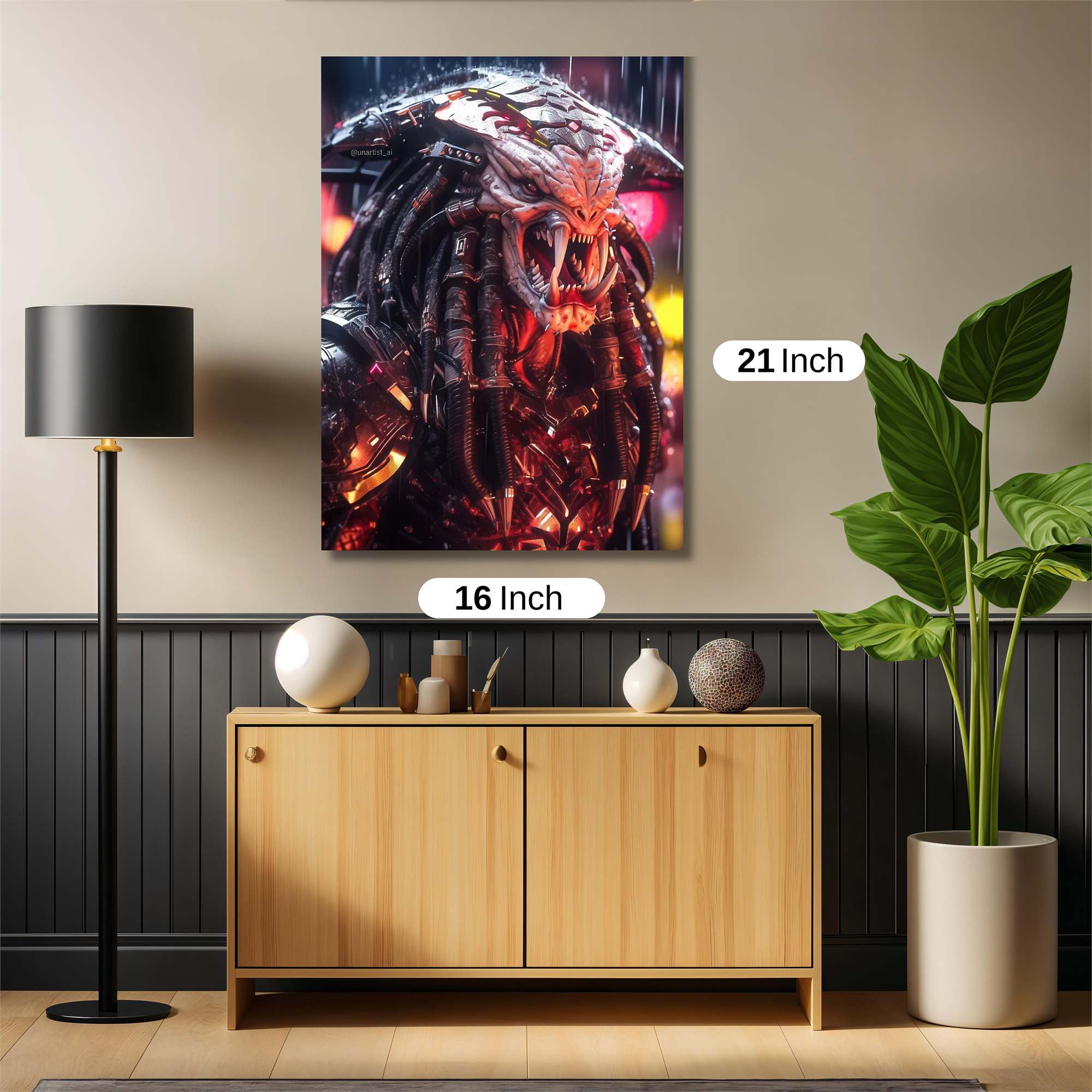 Predator Unleashed Safe Wall Magnetic / M