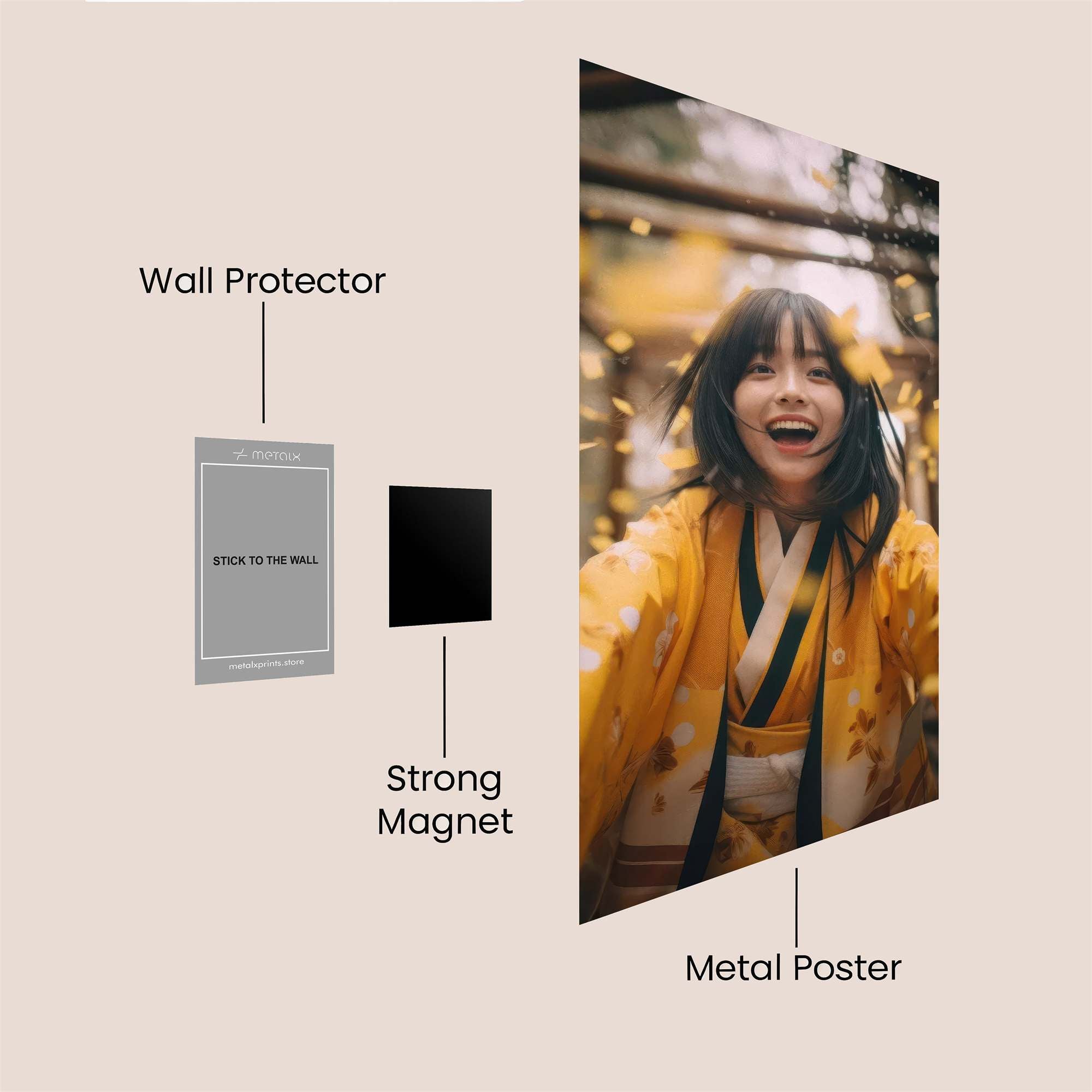 Batman Intense Safe Wall Magnetic / M