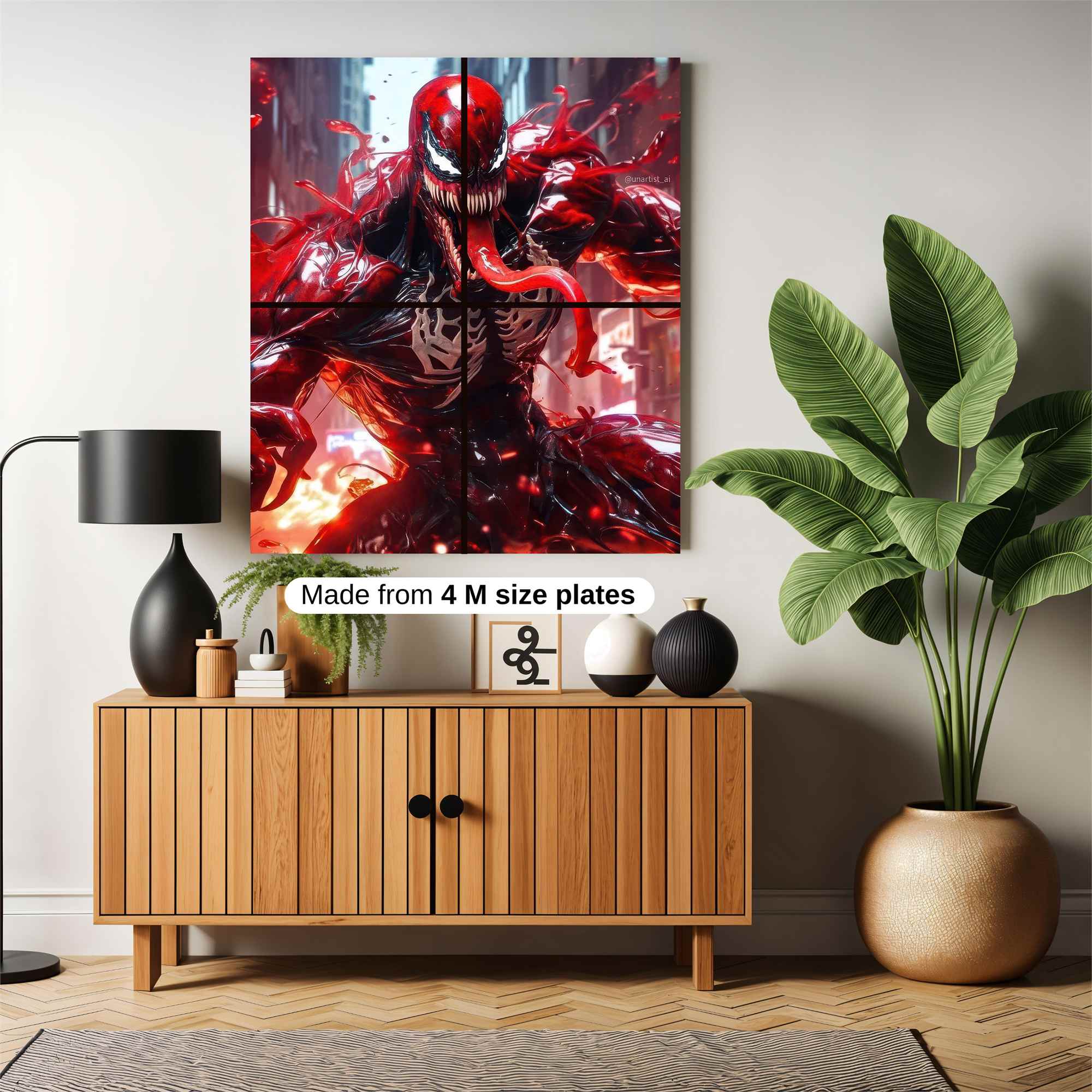 Venom Frenzy Safe Wall Magnetic / M